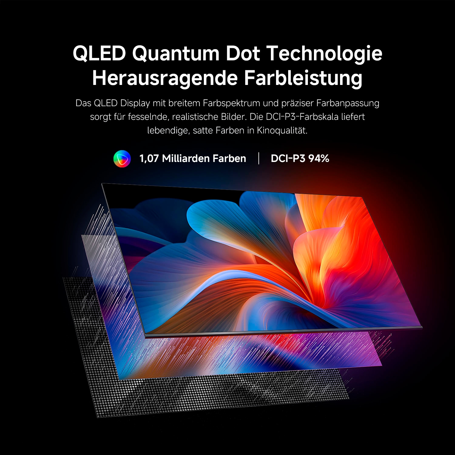 Xiaomi QLED-Fernseher »L43MB-APEU« 108 cm/43 ″ Smart-TV Xiaomi TV A Pro 43 (2026)