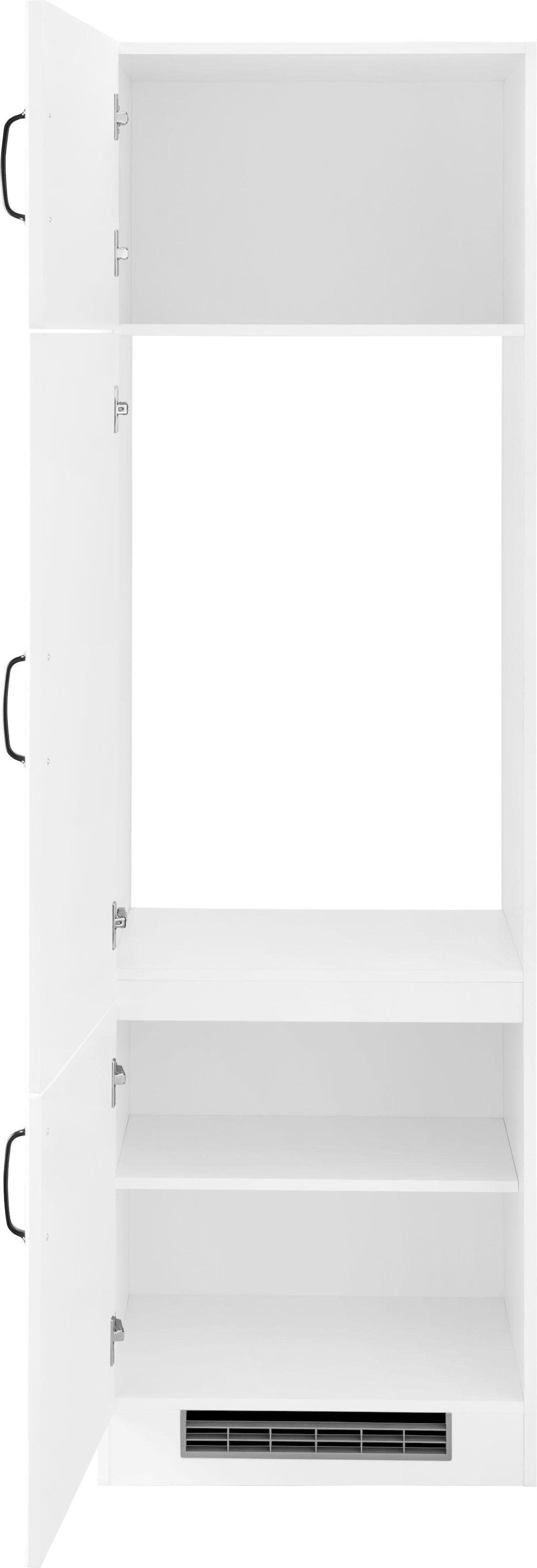 wiho Küchen Kühlumbauschrank »Erla«, 60 cm breit mit Kassettenfront