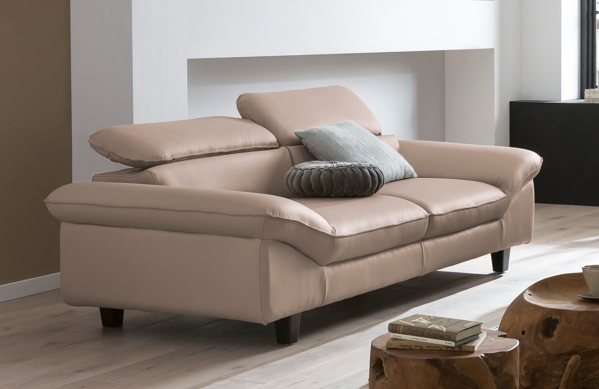 Home affaire 2-Sitzer »Pilot«, Big-Sofa mit Kopfteilverstellung