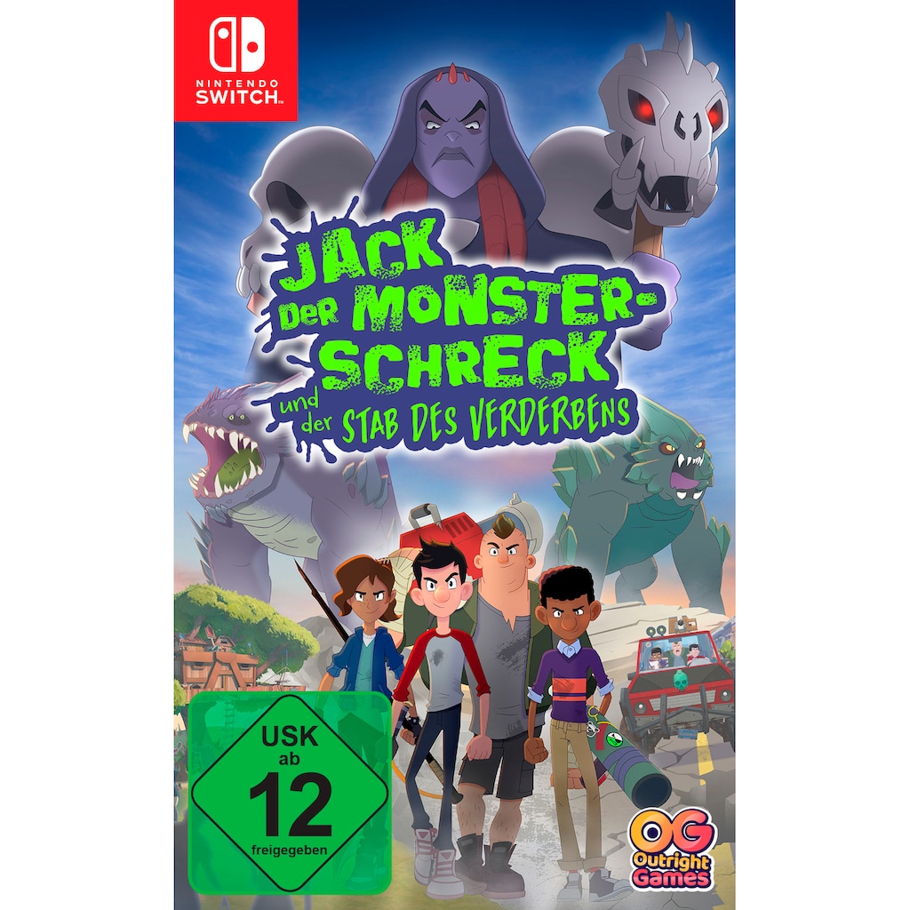 Outright Games Spielesoftware »Jack, der Monsterschreck (The Last Kids on Earth)«, Nintendo Switch