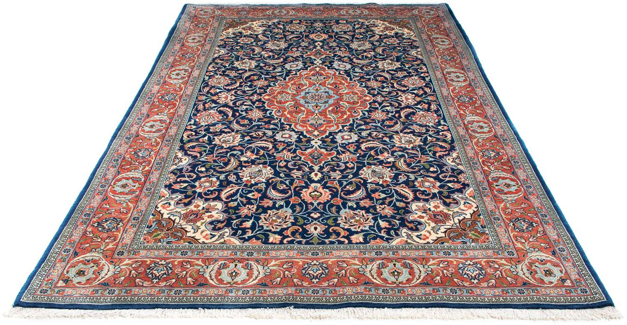 morgenland Orientteppich »Perser - Royal - 280 x 177 cm - dunkelblau«, rech günstig online kaufen