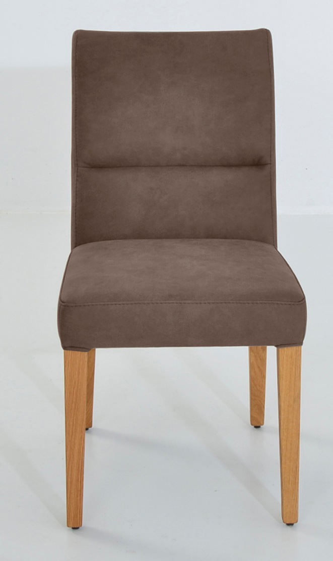 K+W Komfort & Wohnen 4-Fußstuhl »GOBY« () 4-Fuß-Holzstuhl in Wildeiche geöl günstig online kaufen