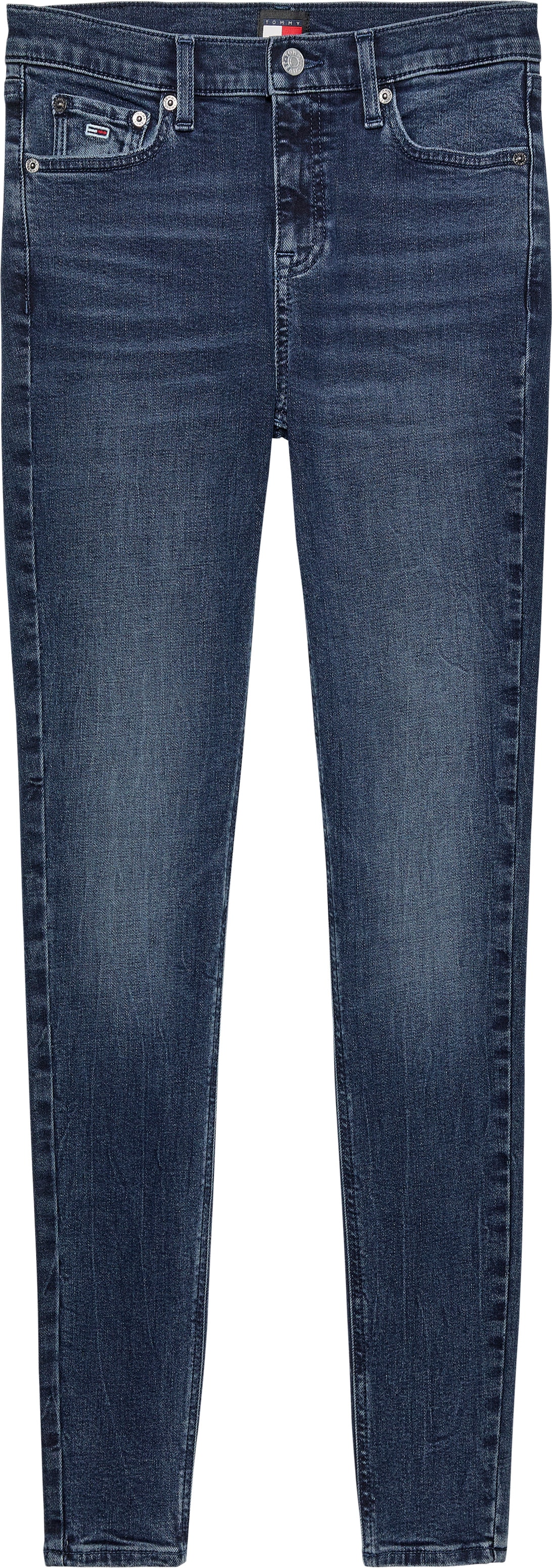 Tommy Jeans Skinny-fit-Jeans »Nora Mid Rise Skinny Fit«, mit Waschung, Logo-Badge