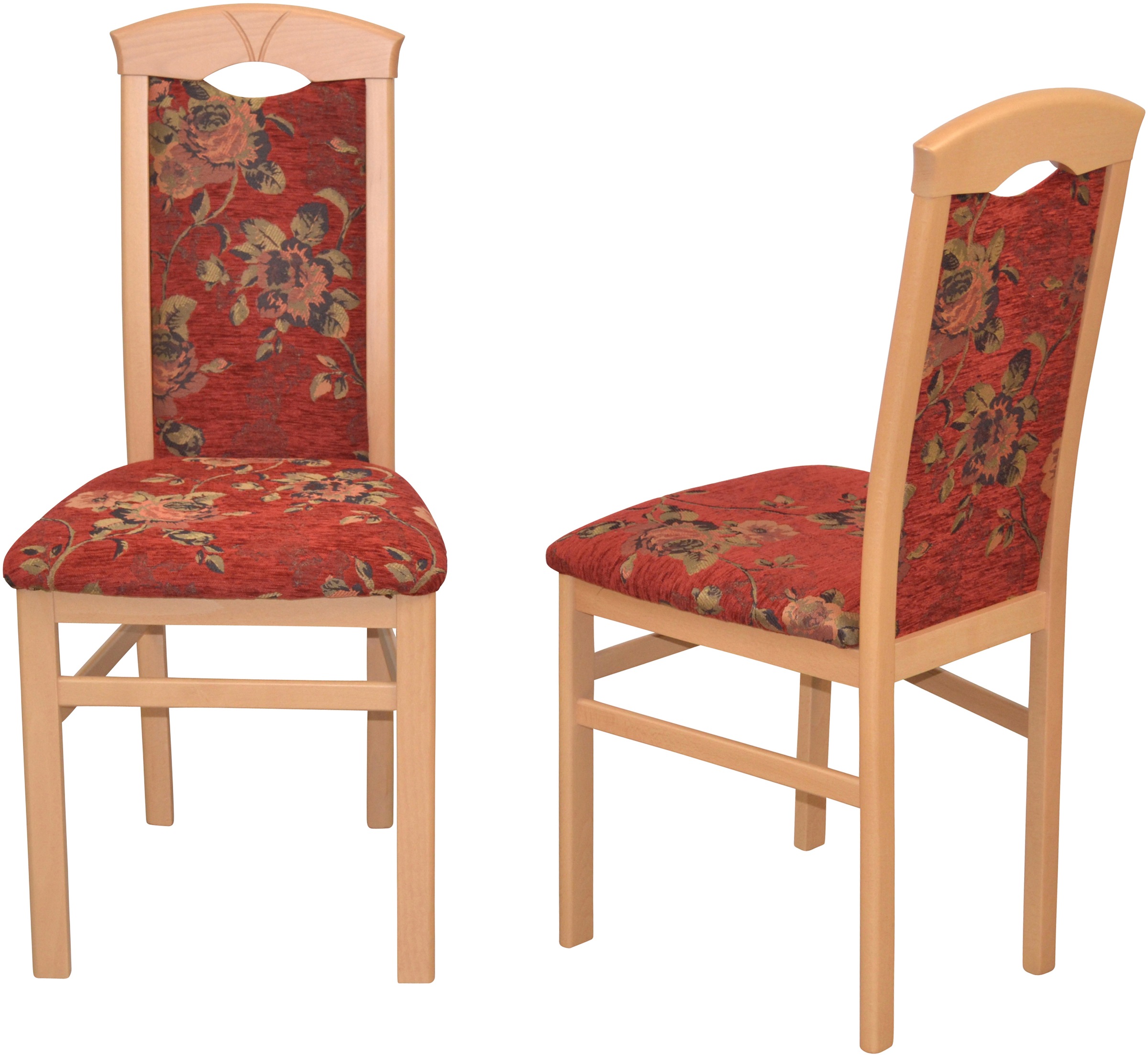 HOFMANN LIVING AND MORE Esszimmerstuhl, (Set), 2 St., Webstoff-Polyester günstig online kaufen