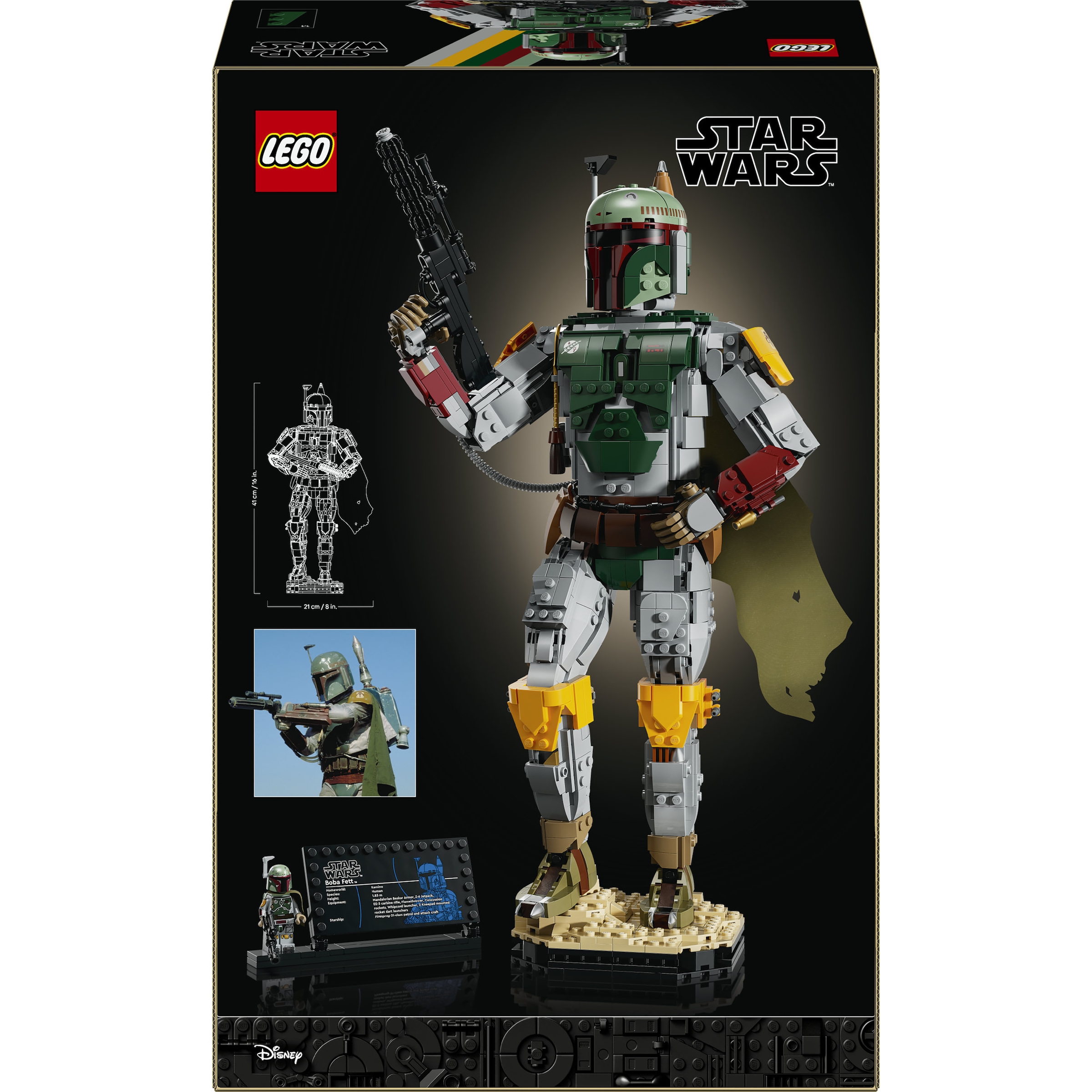 LEGO® Konstruktionsspielsteine »Boba Fett (75455), LEGO Star Wars™« Made in Europe