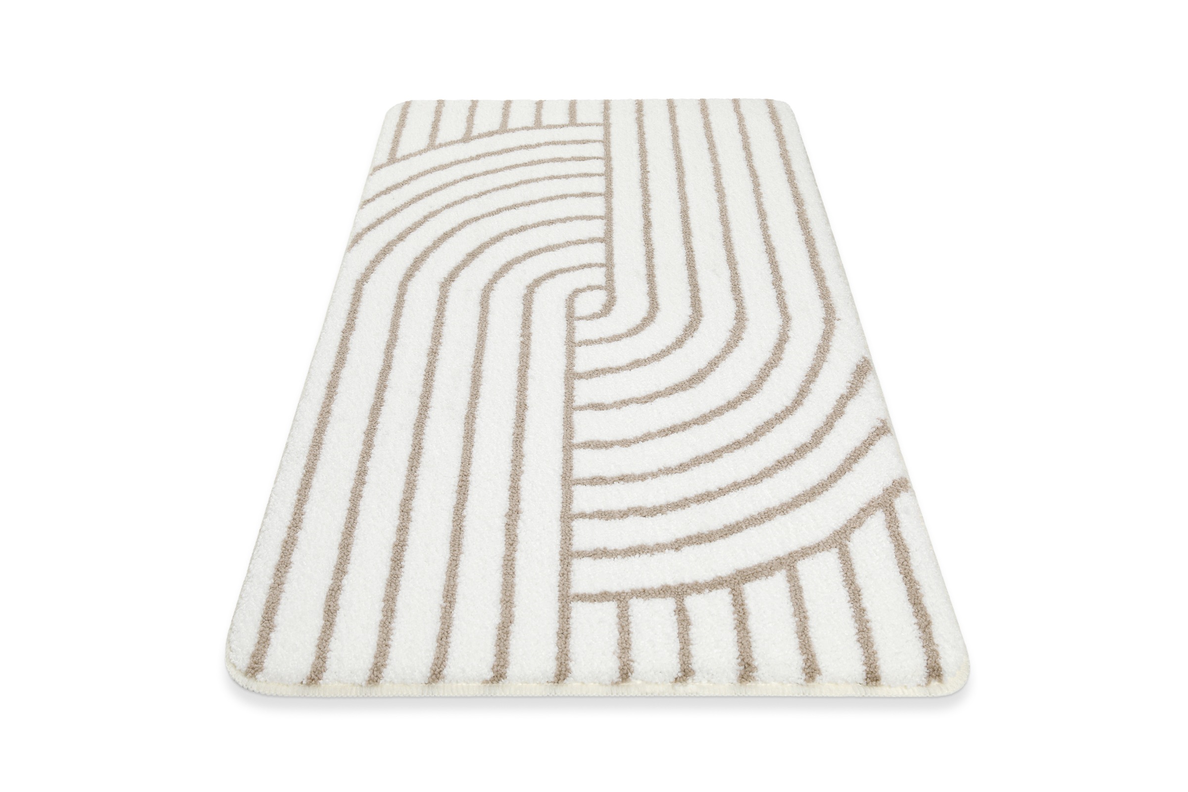 Wecon home Basics Badematte »Hilda«, waschbar, rutschfest, strapazierfähig, pflegeleicht mit Retro Muster