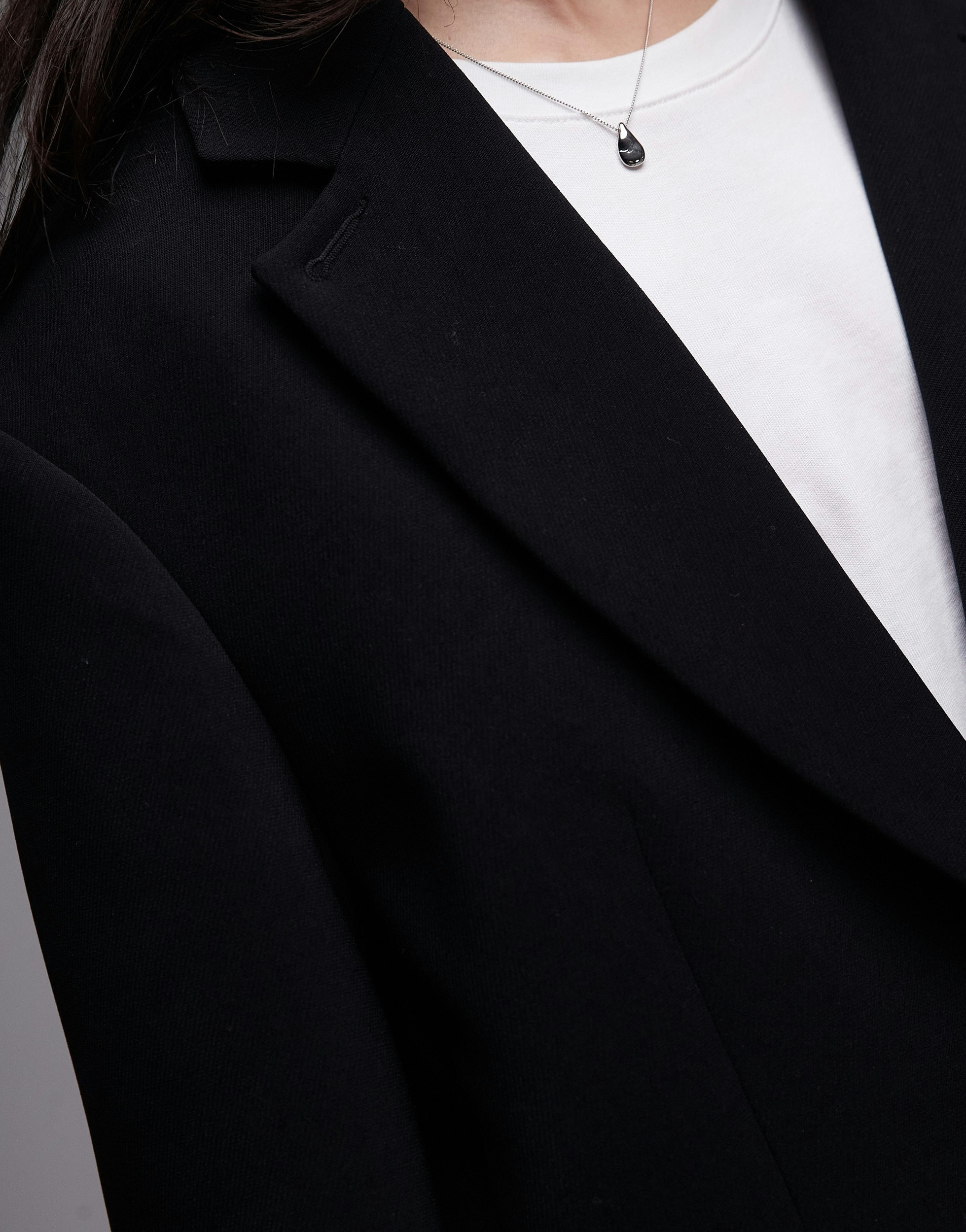 TOPSHOP Longblazer »TSLOUISE OVERSIZED BLAZER TLR NOOS« Polyester, oversize fit