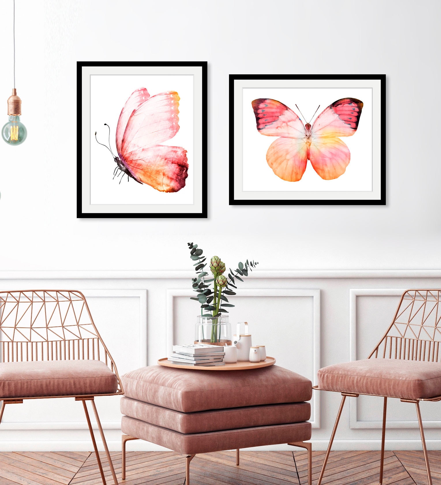 queence Bild »Elli«, Schmetterlinge-Kunst-Insekten, (1 St.), HD Premium Pos günstig online kaufen