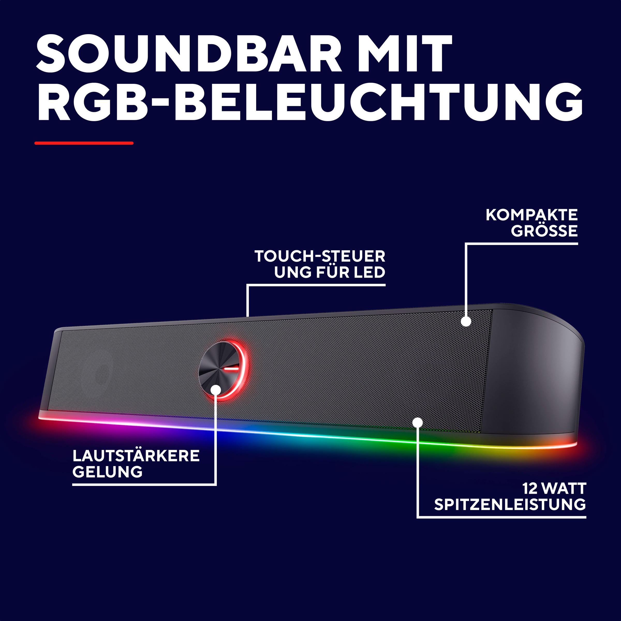 Trust Soundbar »GXT 619W Thorne«