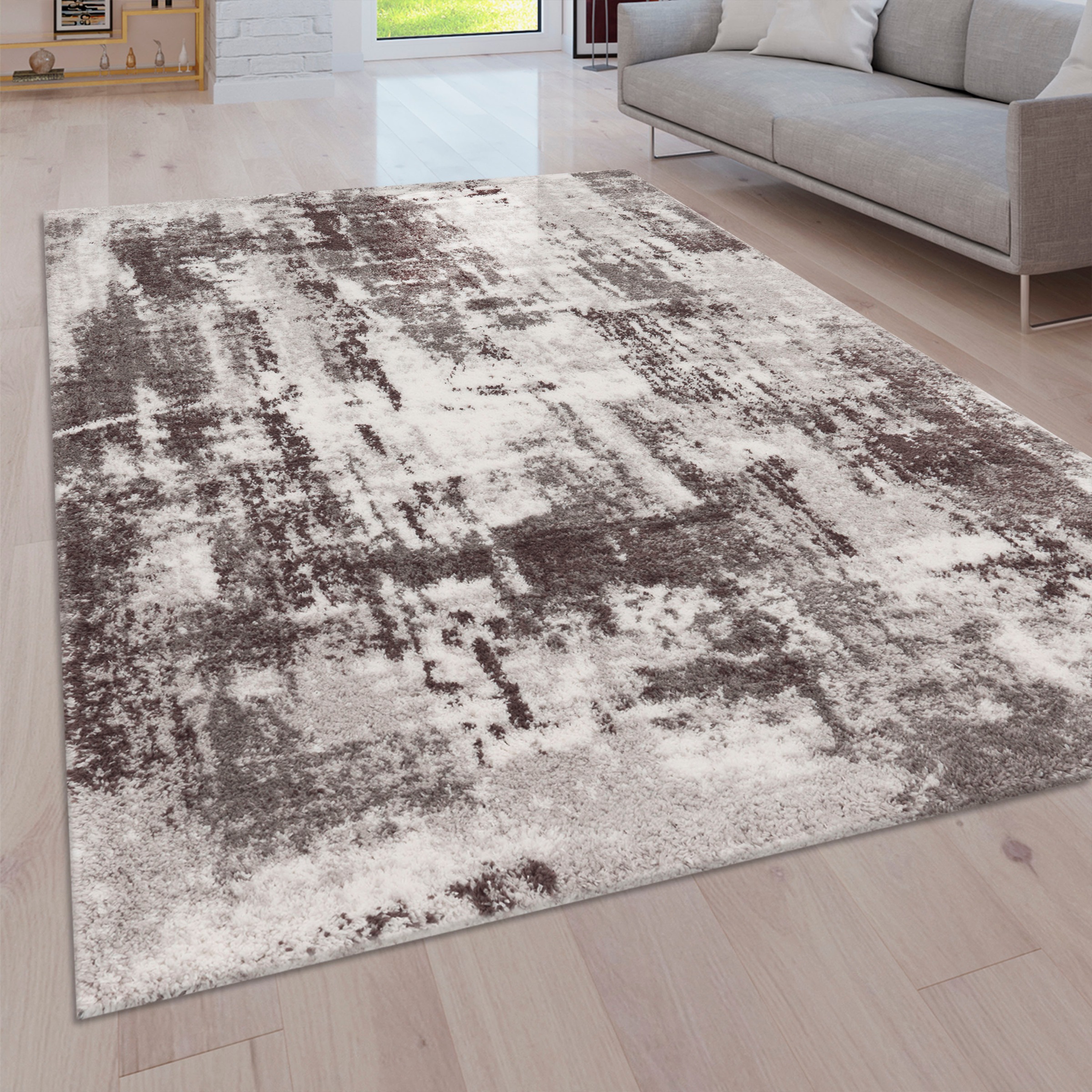 Paco Home Hochflor-Teppich »Padua 623«, rechteckig, 34 mm Höhe, Kurzflor, m günstig online kaufen