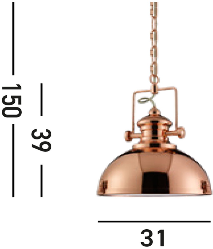 Searchlight Hängeleuchte »Louisiana Pendant« E27 1 Stk.