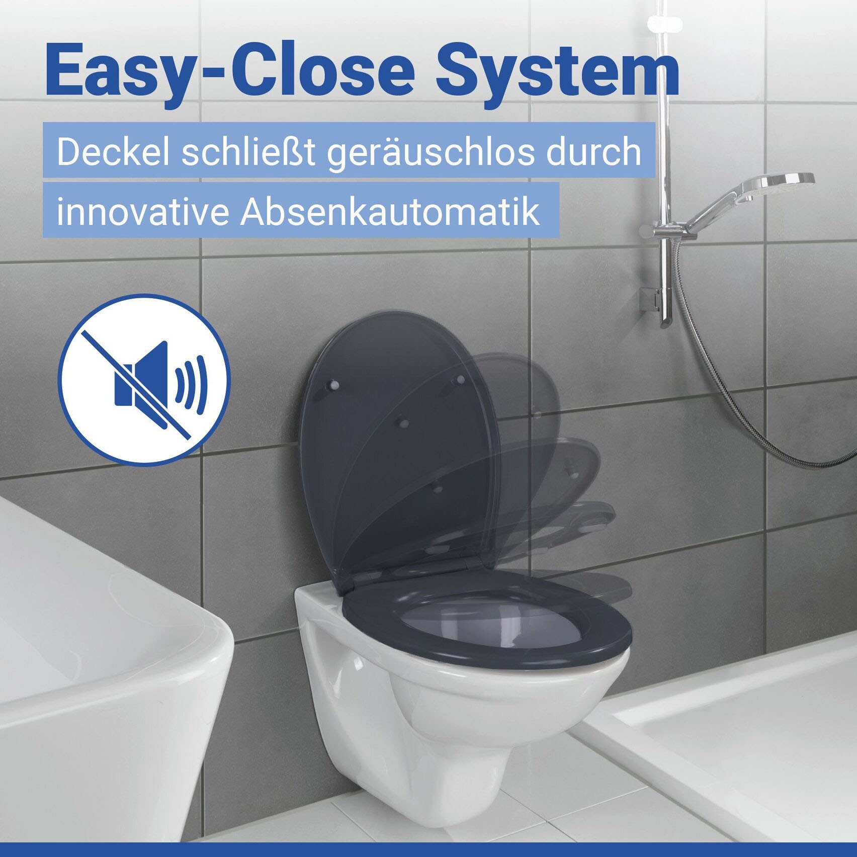 WENKO WC-Sitz »Samos« Mit Absenkautomatik