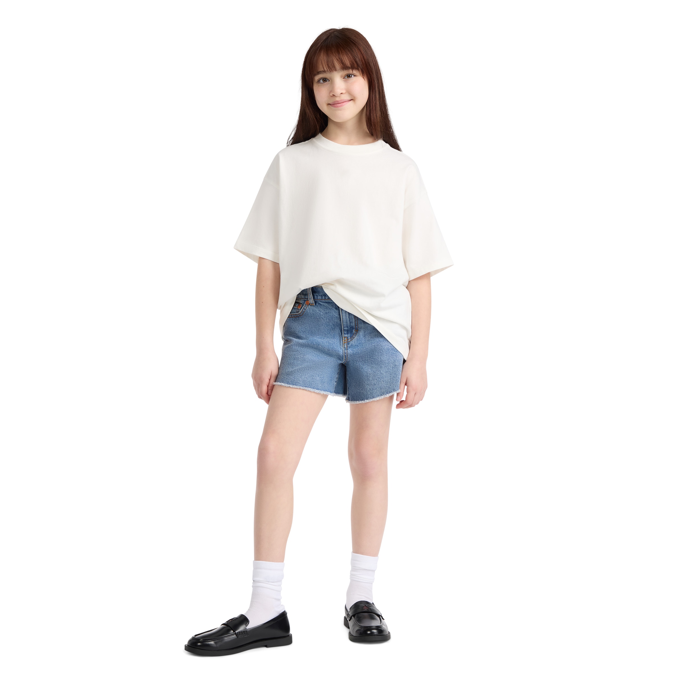 Levi's® Kids Jeansshorts »LVG A LINE SHORT« im Five-Pocket Style