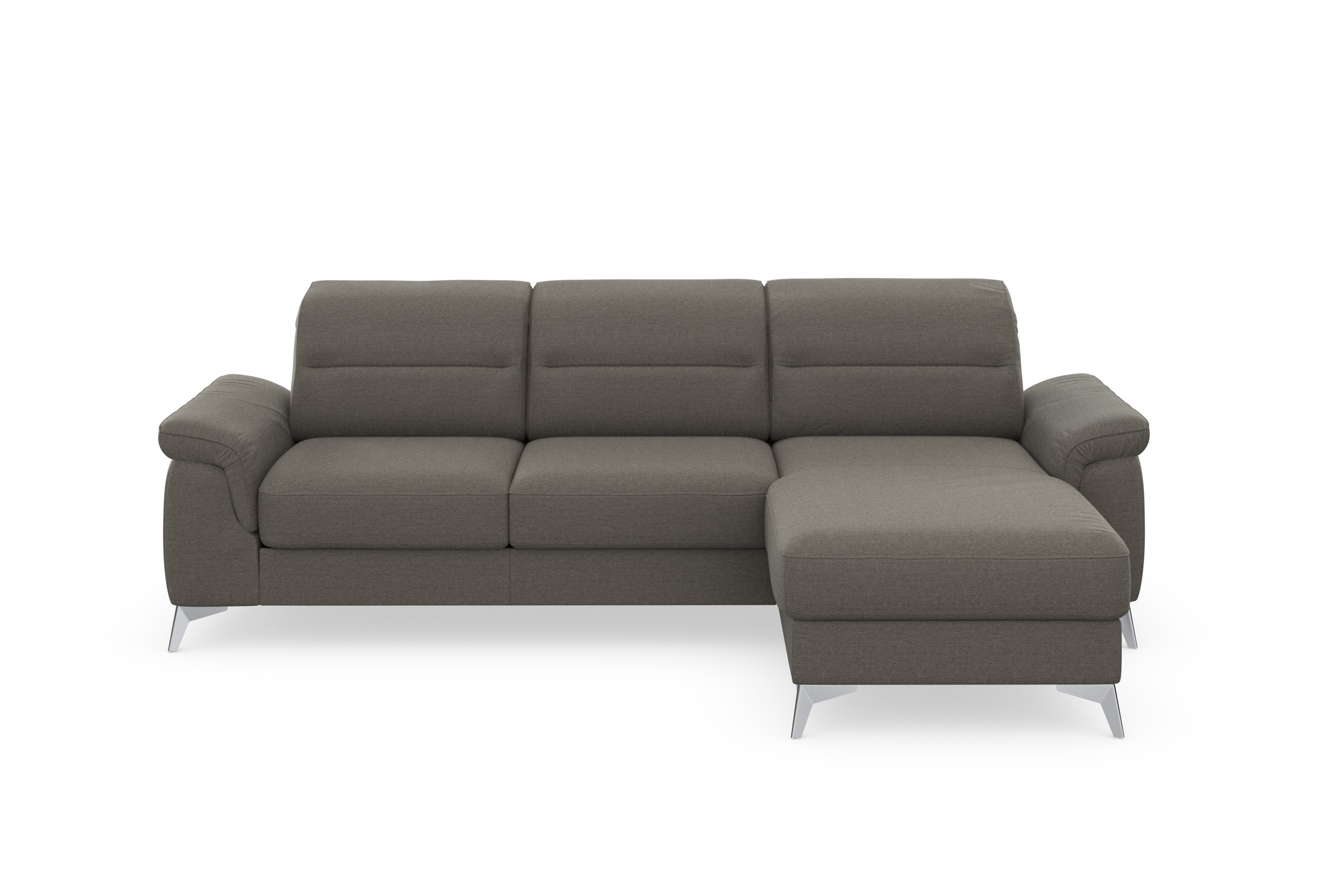 sit&more Ecksofa »Sinatra L-Form«, mit Recamiere, optinal mit Kopfteilverstellung und Armteilfunktion
