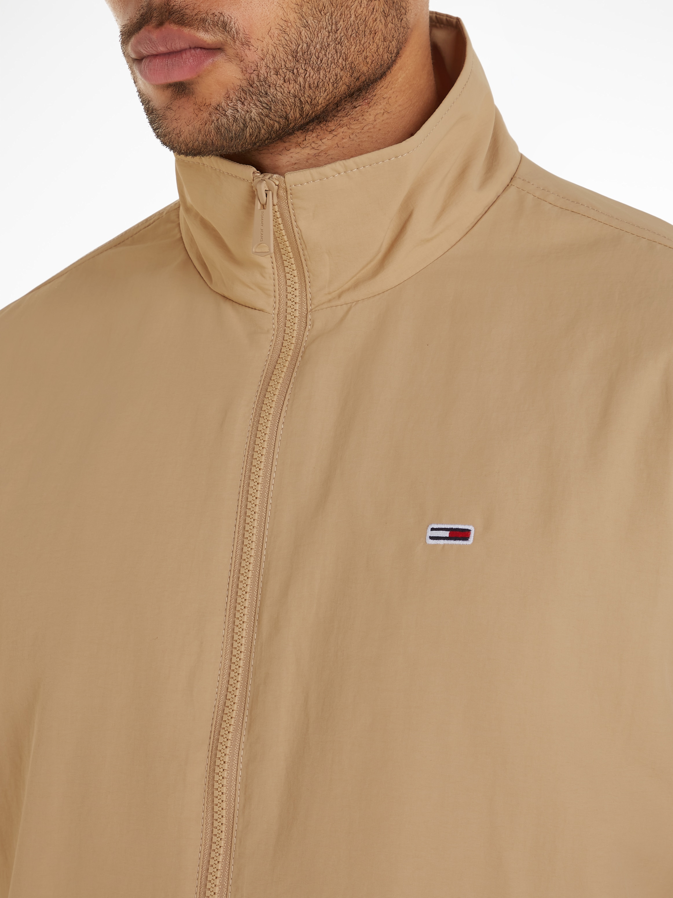Tommy Jeans Plus Collegejacke »TJM ESSENTIAL JACKET EXT«, Große Größen und Logostickerei