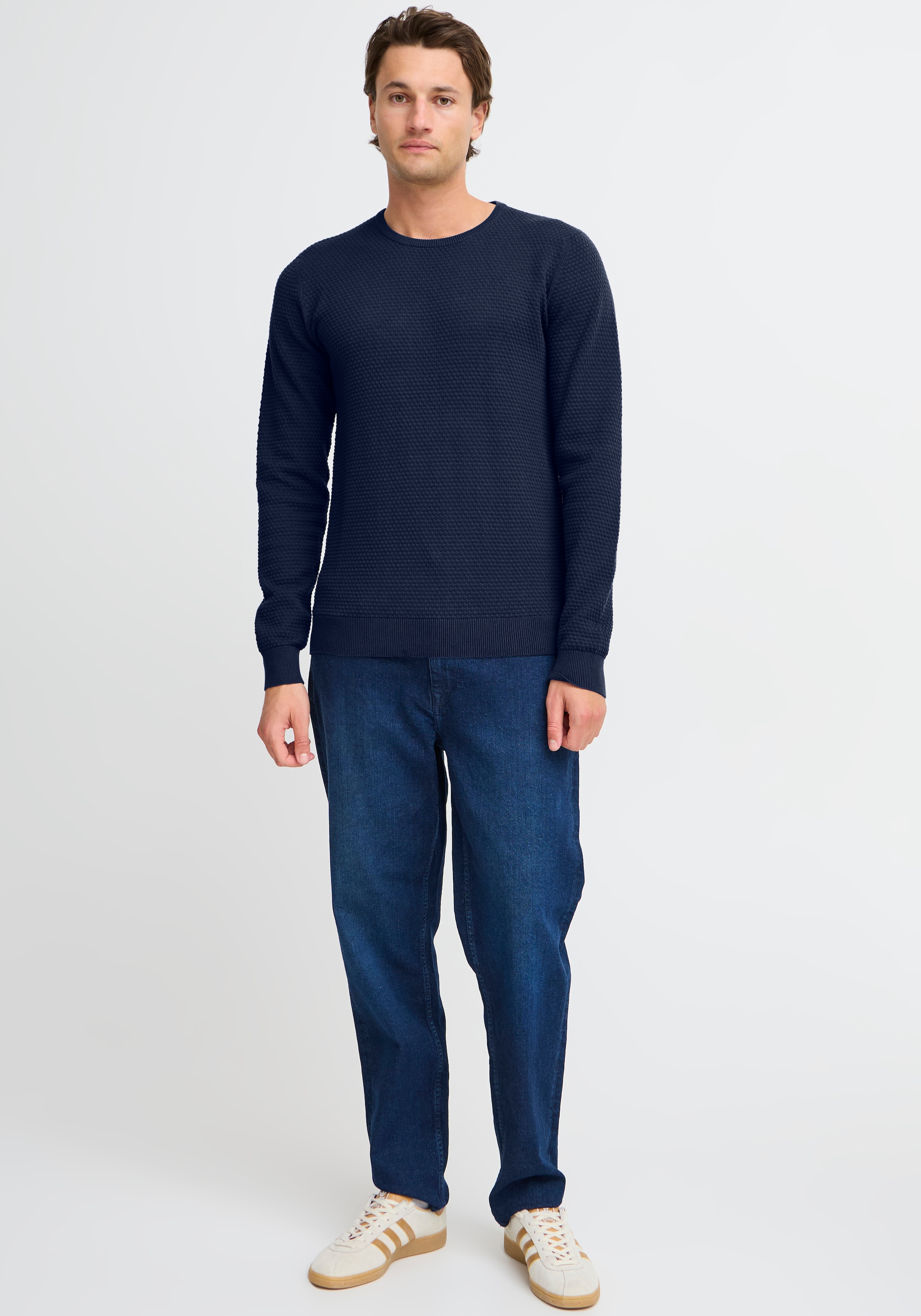 Blend Rundhalspullover »BHREDHILL crewneck«