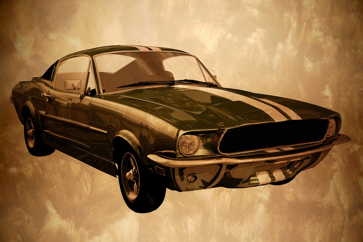 Papermoon Fototapete »oldtimer« günstig online kaufen