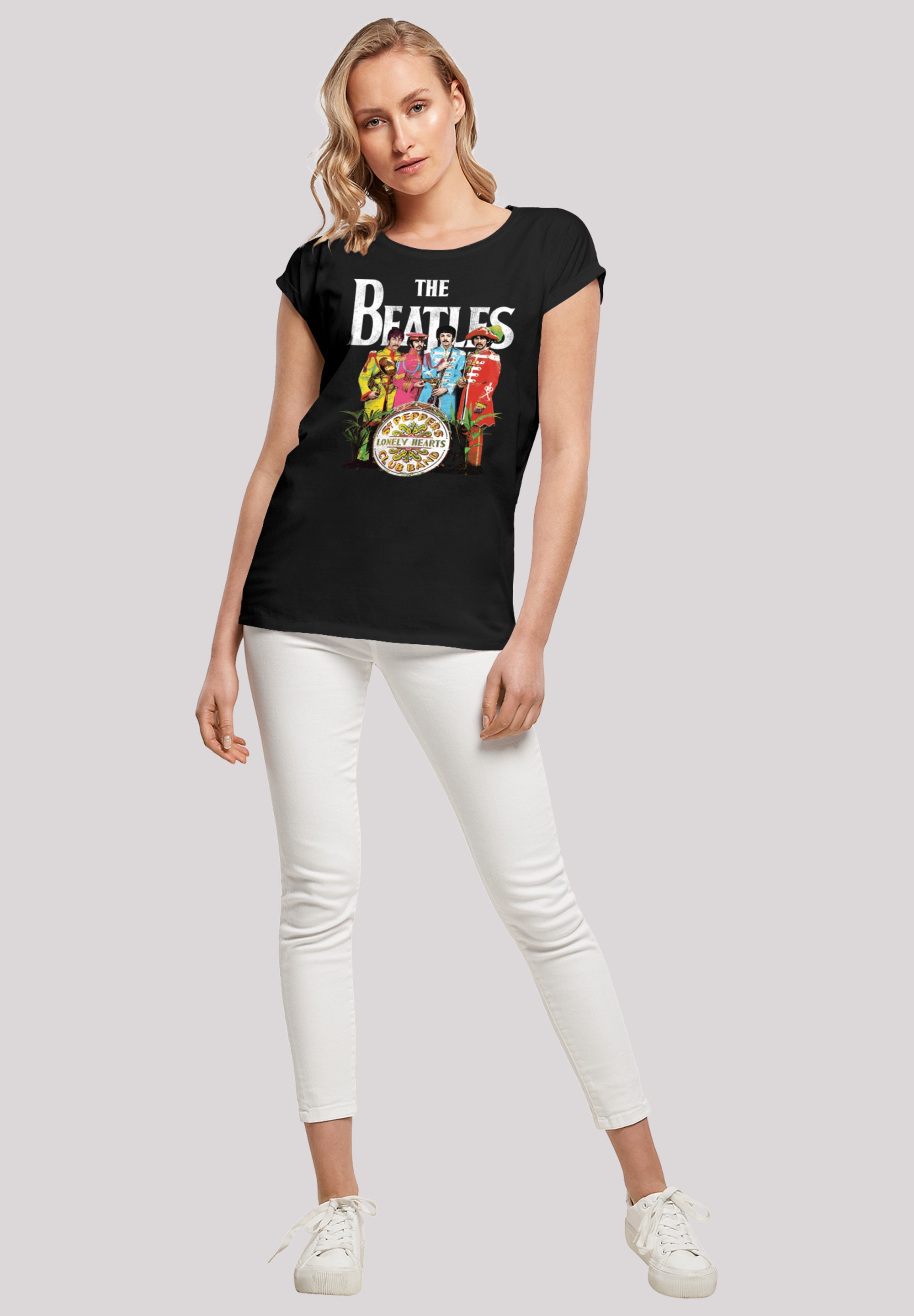 »F4NT4STIC Beatles T-Shirt T-Shirt F4NT4STIC The Band Pepper Black«, Sgt Keine online Angabe bei