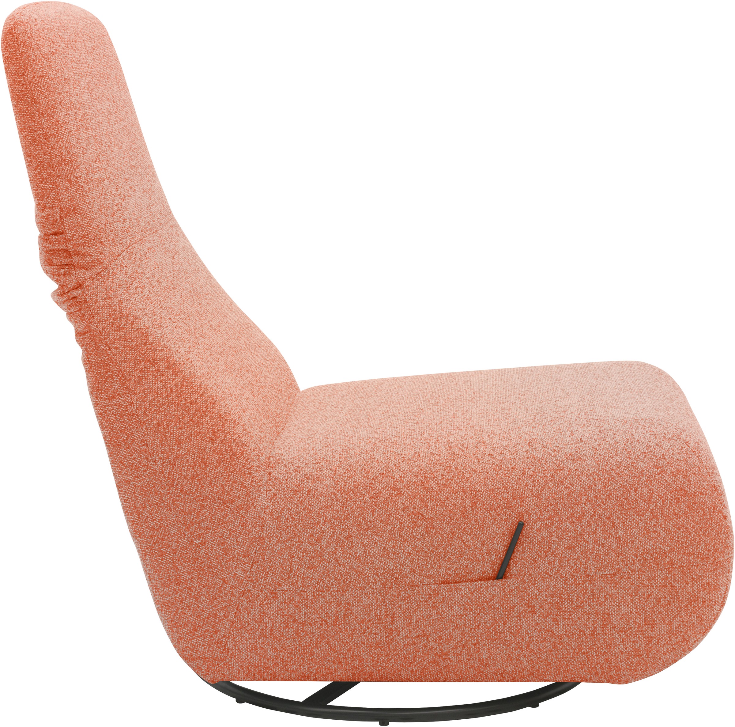 DOMO collection Sessel »Sonner, wahlweise mit Swivelfunktion«, Um 360 Grad drehbar, Rücken aufstellbar, Drehsessel
