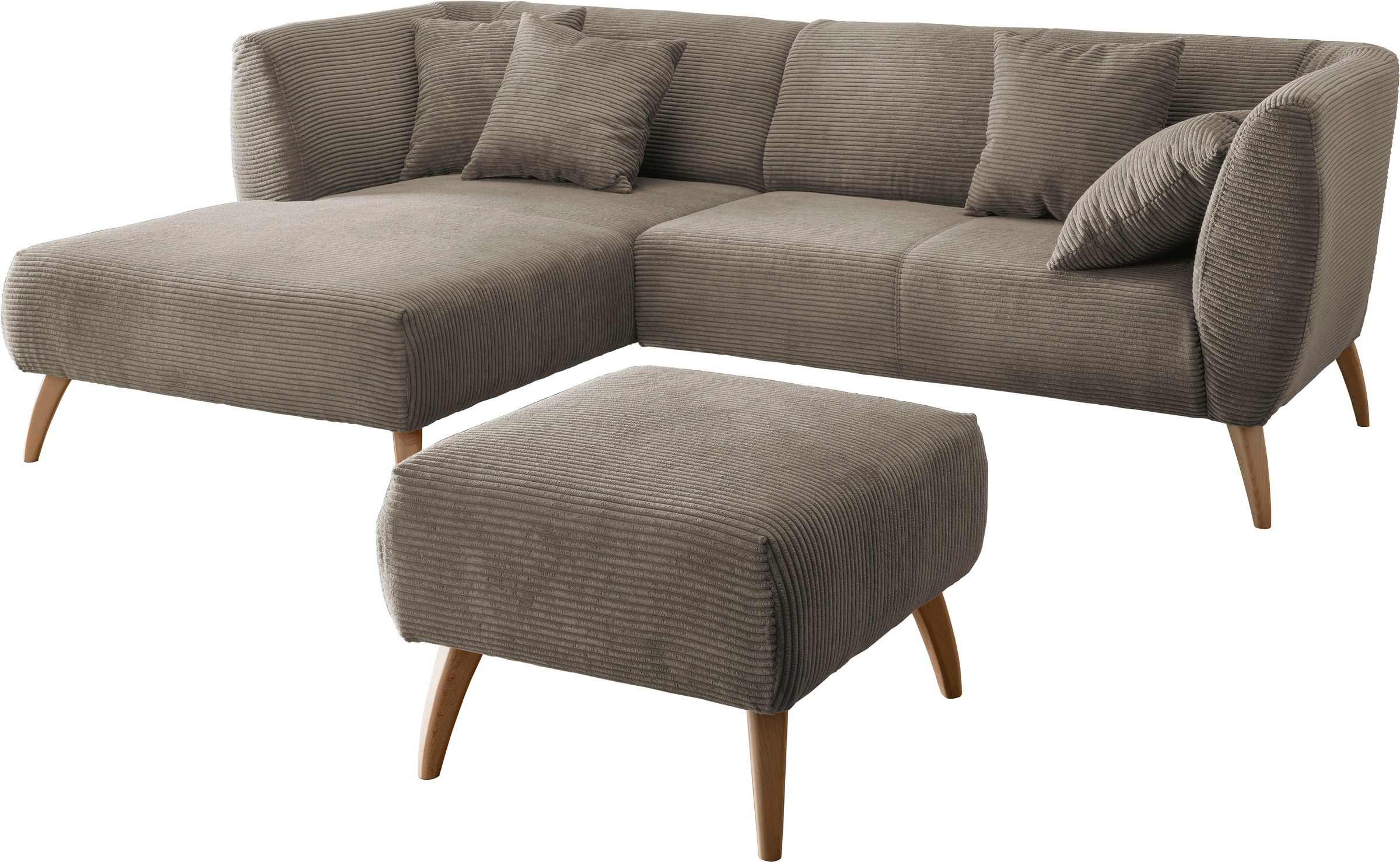 Home affaire Ecksofa »Colori Polstermöbel mit zeitlos eleganter Rückenführu günstig online kaufen