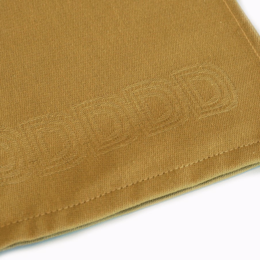 DDDDD Geschirrtuch »Logo aus 100% Baumwolle, 60x65 cm«, (Set, 6 tlg.), Jacquard-Gewebe, sehr saugstark und langlebig