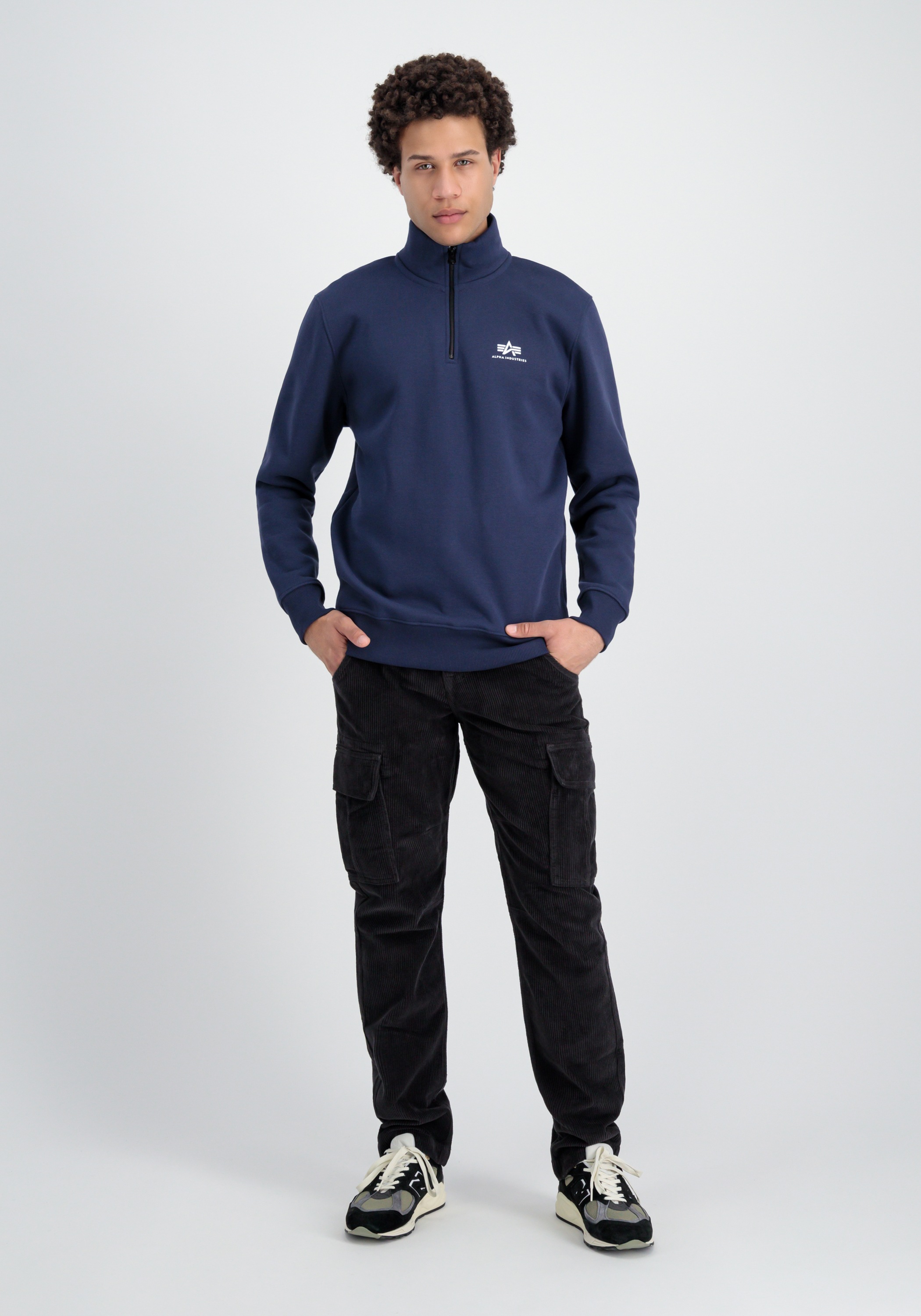 Alpha Industries Sweater »Half Zip Sweatshirt SL«