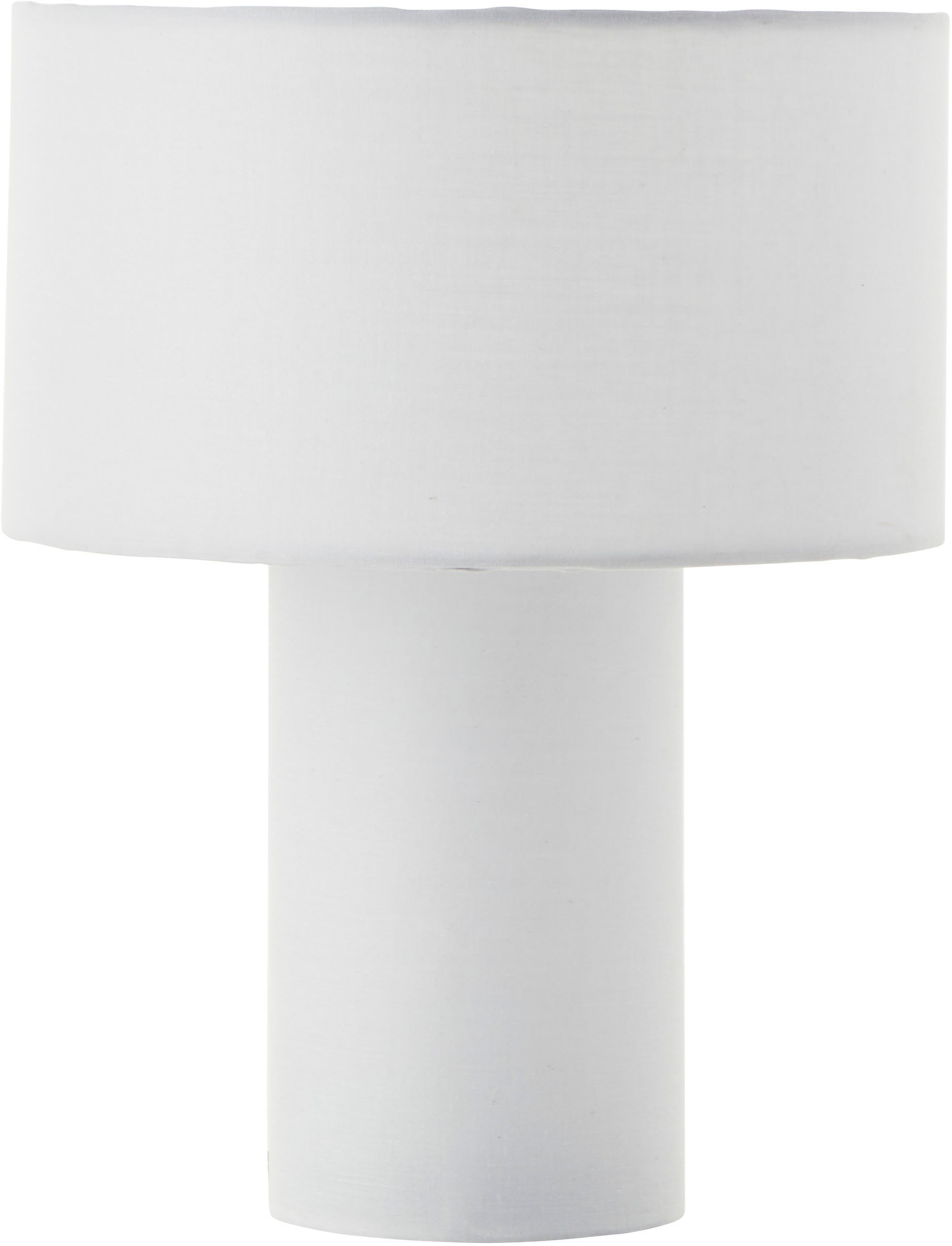 Lüttenhütt Tischleuchte »Alrik - Lampe mit Stoffschirm«, 1 flammig, Höhe 30 günstig online kaufen