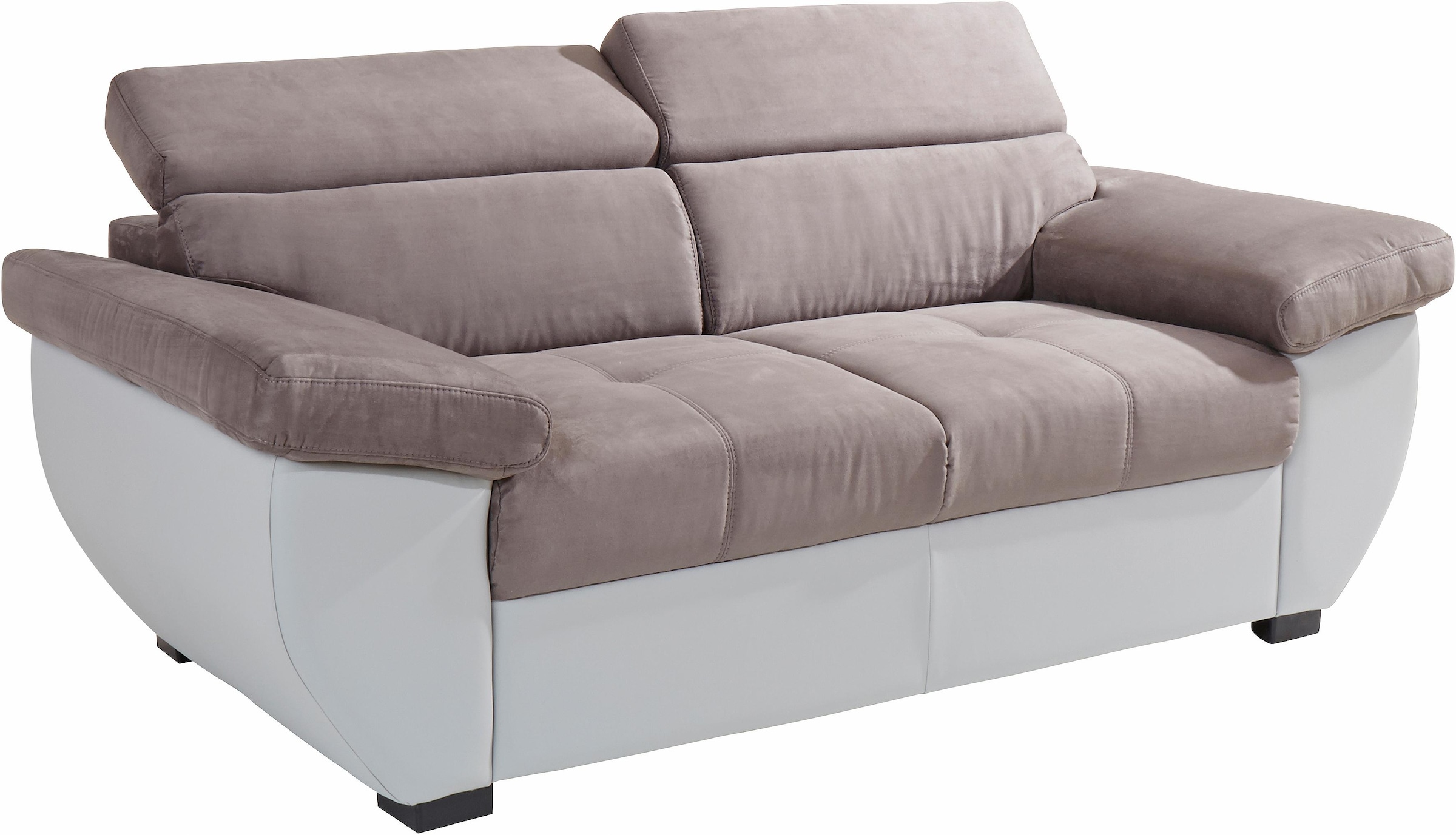 COTTA 2-Sitzer »Speedway«, Big-Sofa mit Kopfteilverstellung