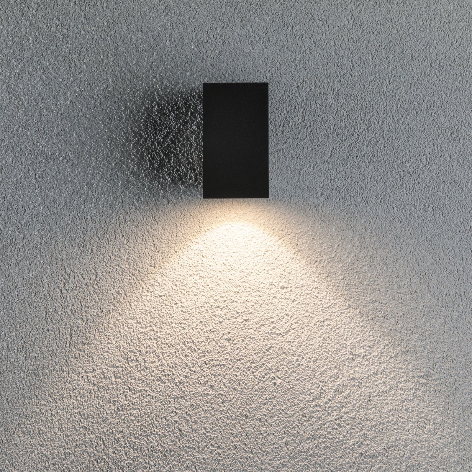 Paulmann LED Außen-Wandleuchte »Flame eckig 58x75mm 3000K 3,8W 320lm 230V Aluminium«, 1 flammig, IP44