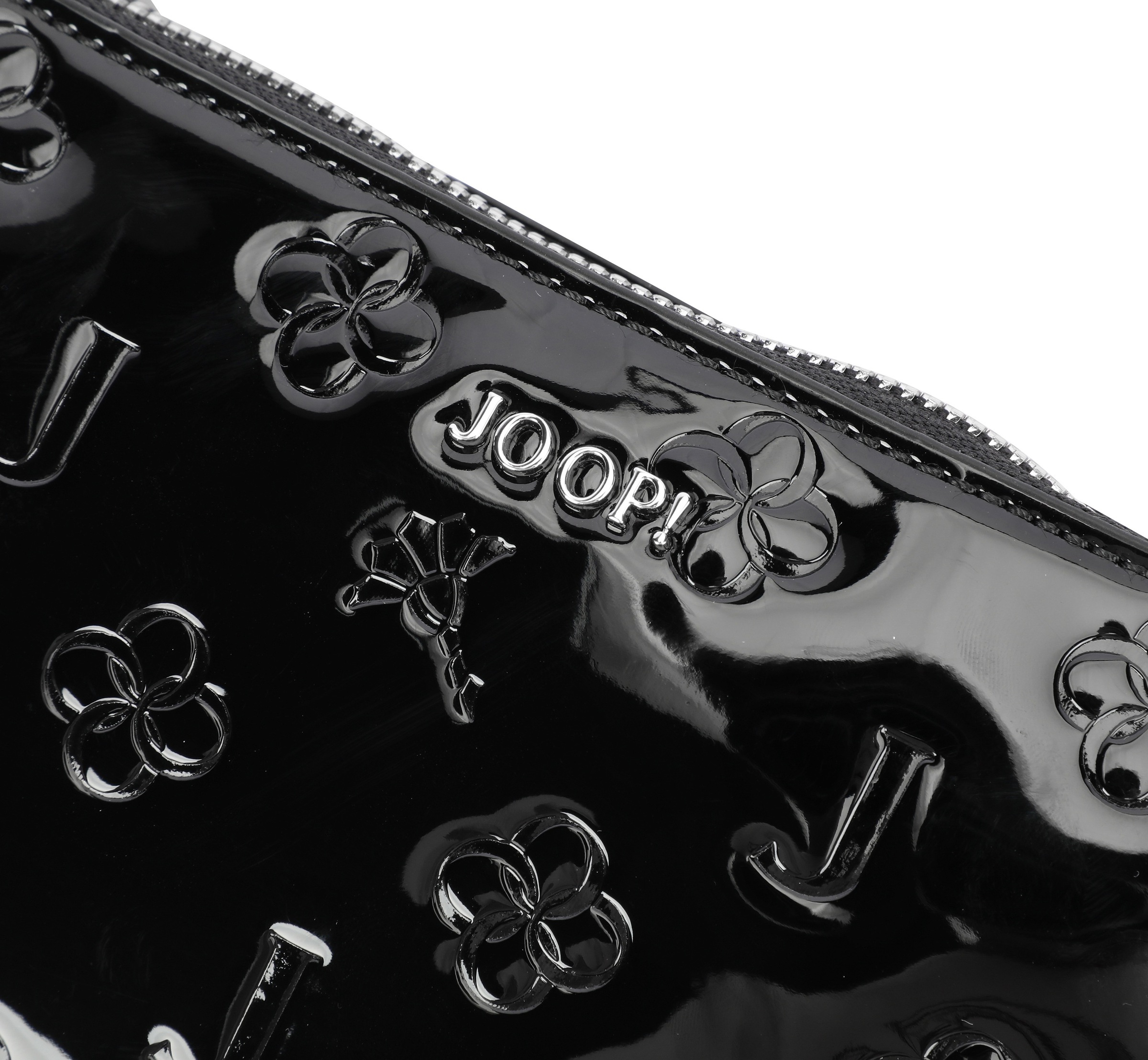 JOOP! Umhängetasche »decoro lucente eunike shoulderbag xshz«, in Lackoptik mit All-Over-Print