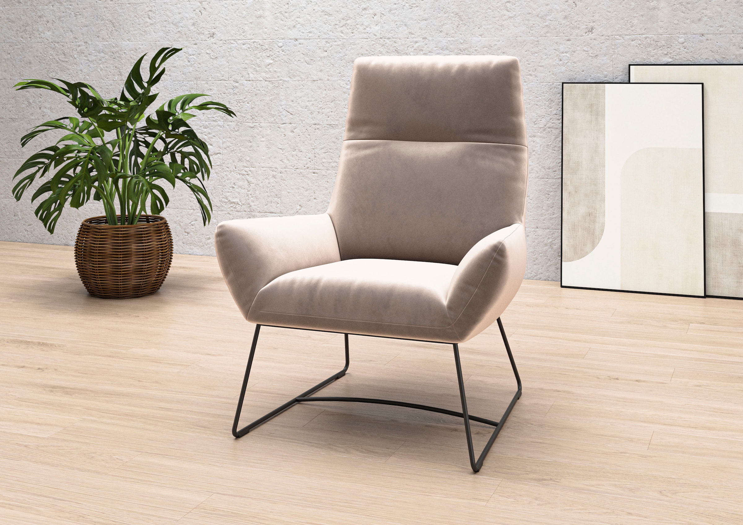 Places of Style Sessel "Basic Relaxsessel", Extra hohe Rückenlehne günstig online kaufen