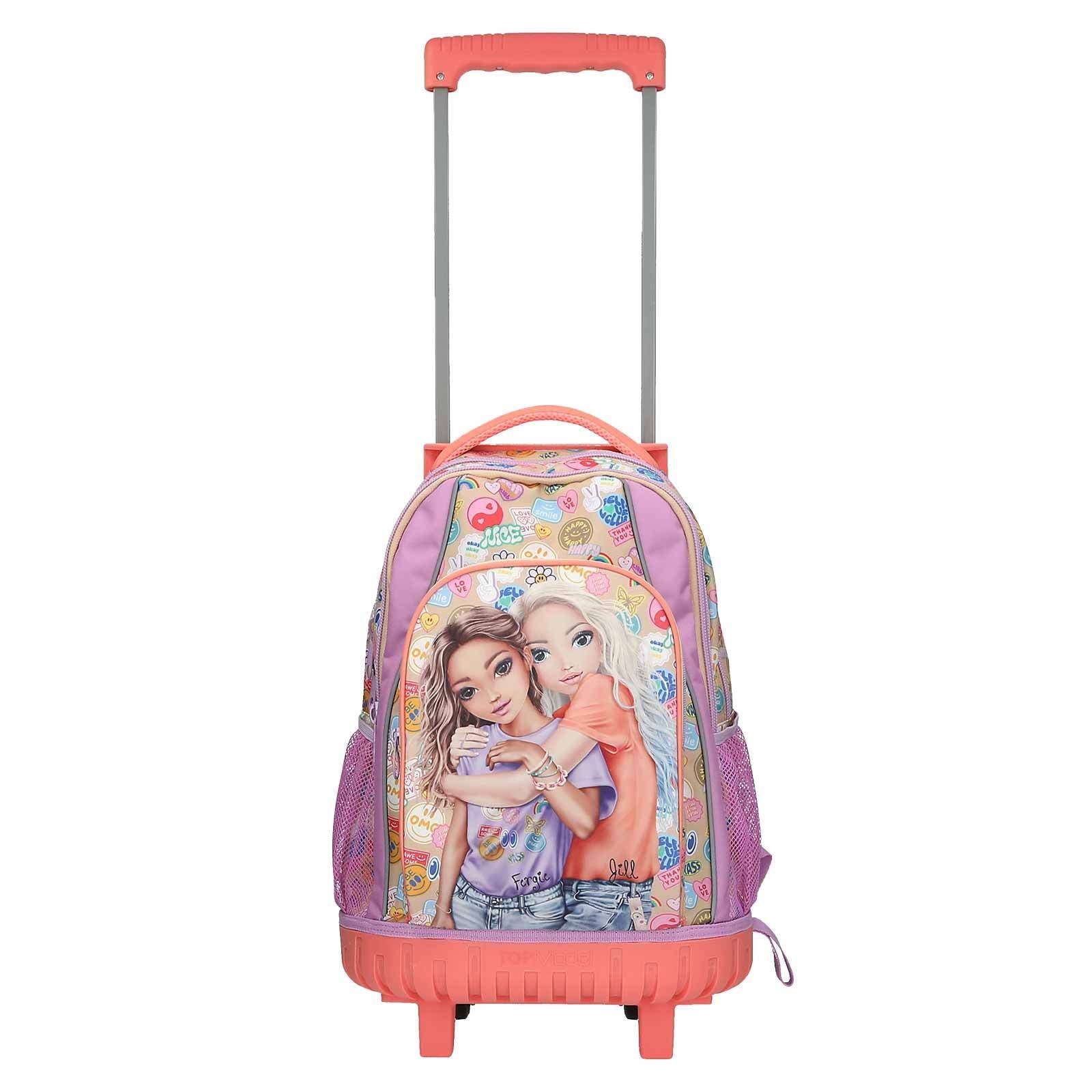 Depesche Rucksack »Schulrucksack Trolley GIRL POWER TOPModel 25 x 32 x 37,5 cm bunt«