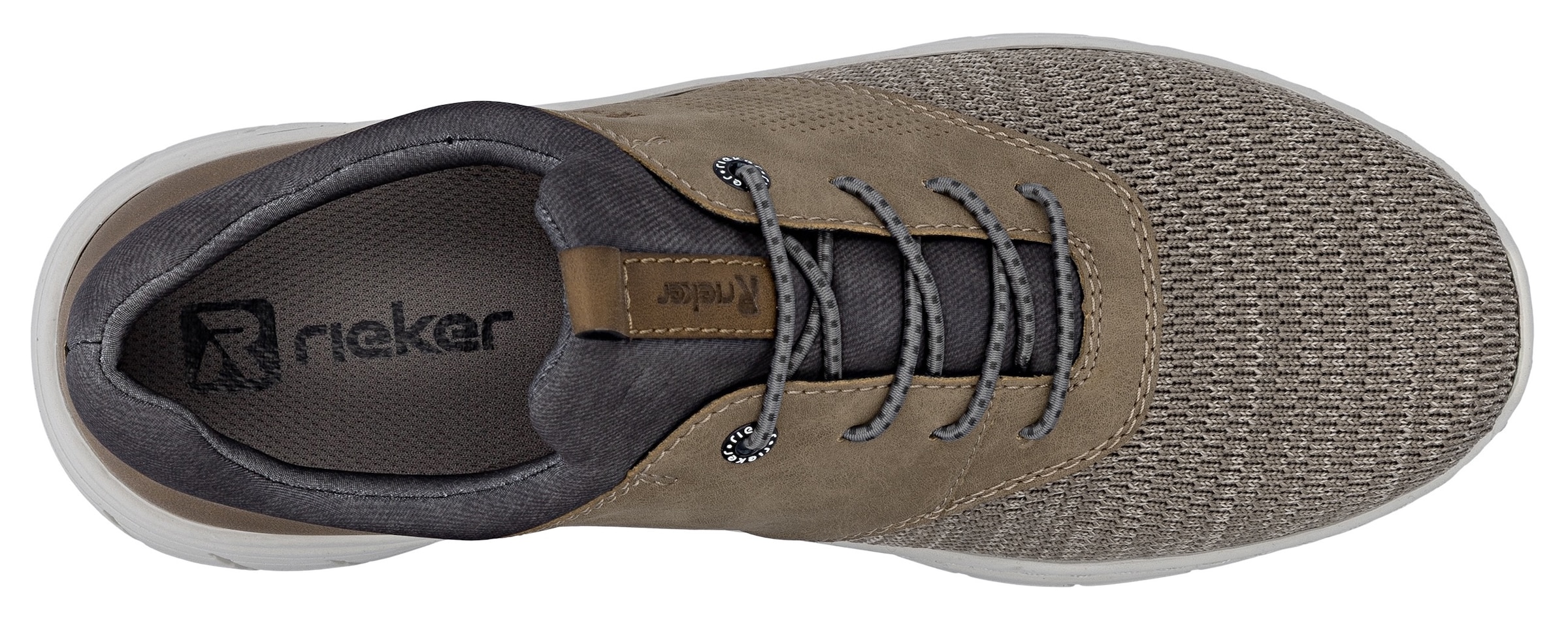 Rieker Slip-On Sneaker  , Schlupfschuh, Freizeitschuh, Halbschuh, mit Leichtlaufsohle