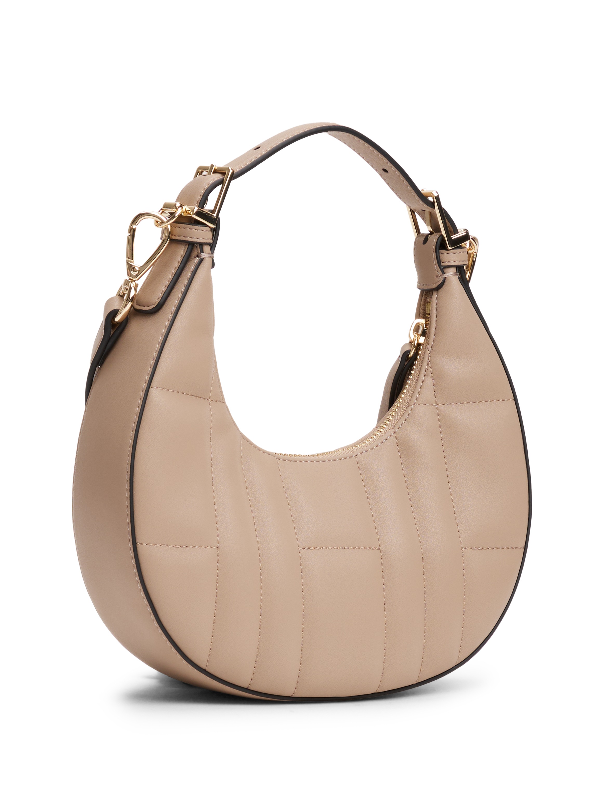 Tommy Hilfiger Schultertasche »TH FEMININE MOON CROSSOVER«, Damen Umhängetasche, Hobo, mit TH-Schmuckelement