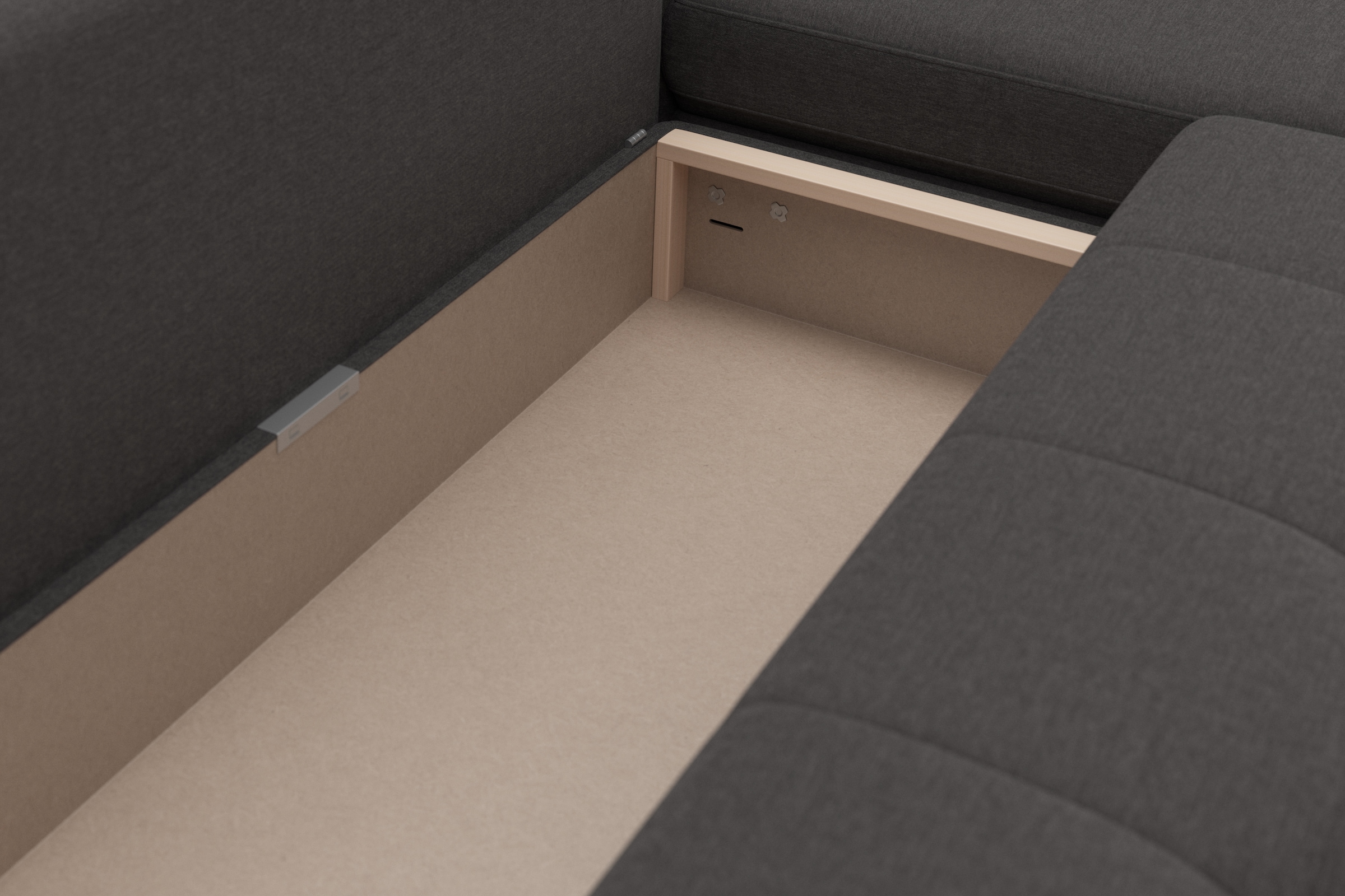sit&more Wohnlandschaft »Latigo U-Form«, mit Mega-Recamiere, wahlweise mit Bettfunktion und Bettkasten