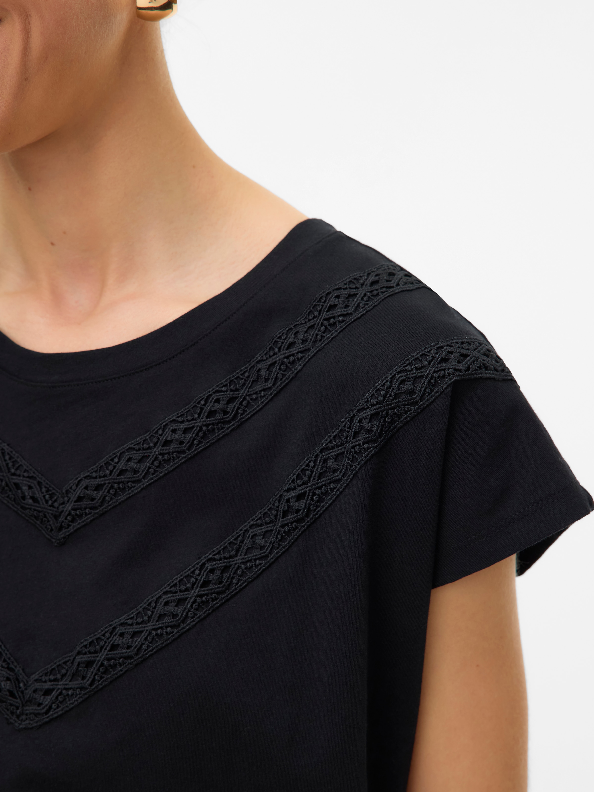 Vero Moda Kurzarmshirt »VMPANNA AVA SS TOP JRS«