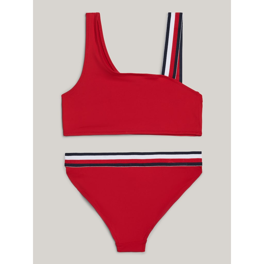 Tommy Hilfiger Swimwear Badeanzug »BRALETTE SET«, (Set, 2 St.), Kinder bis 16 Jahre