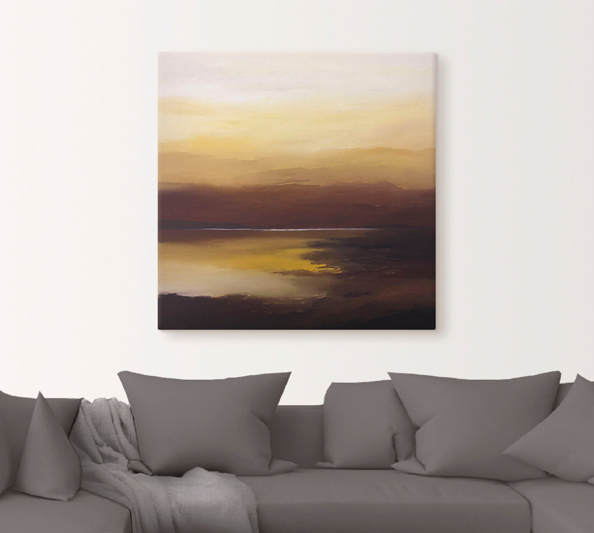 Artland Wandbild »Abendhimmel II«, Gewässer, (1 St.), als Leinwandbild in v günstig online kaufen