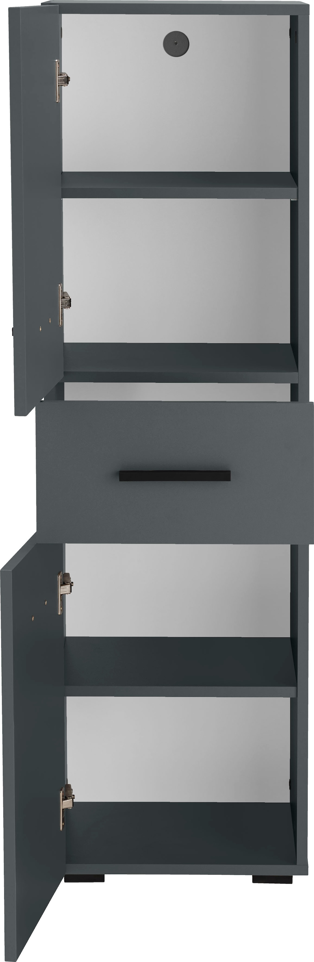 INOSIGN Midischrank »Skara«, verstellbarer Einlegeböden hinter jeder Tür, Breite 38 cm, Höhe 130 cm