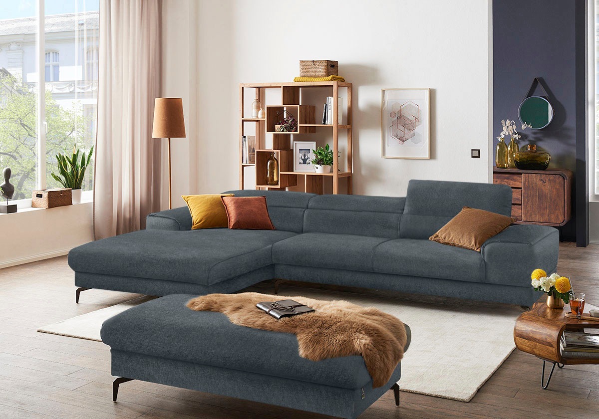 W.SCHILLIG Ecksofa »piedroo, Designsofa mit tollem Sitzkomfort, bequem und günstig online kaufen