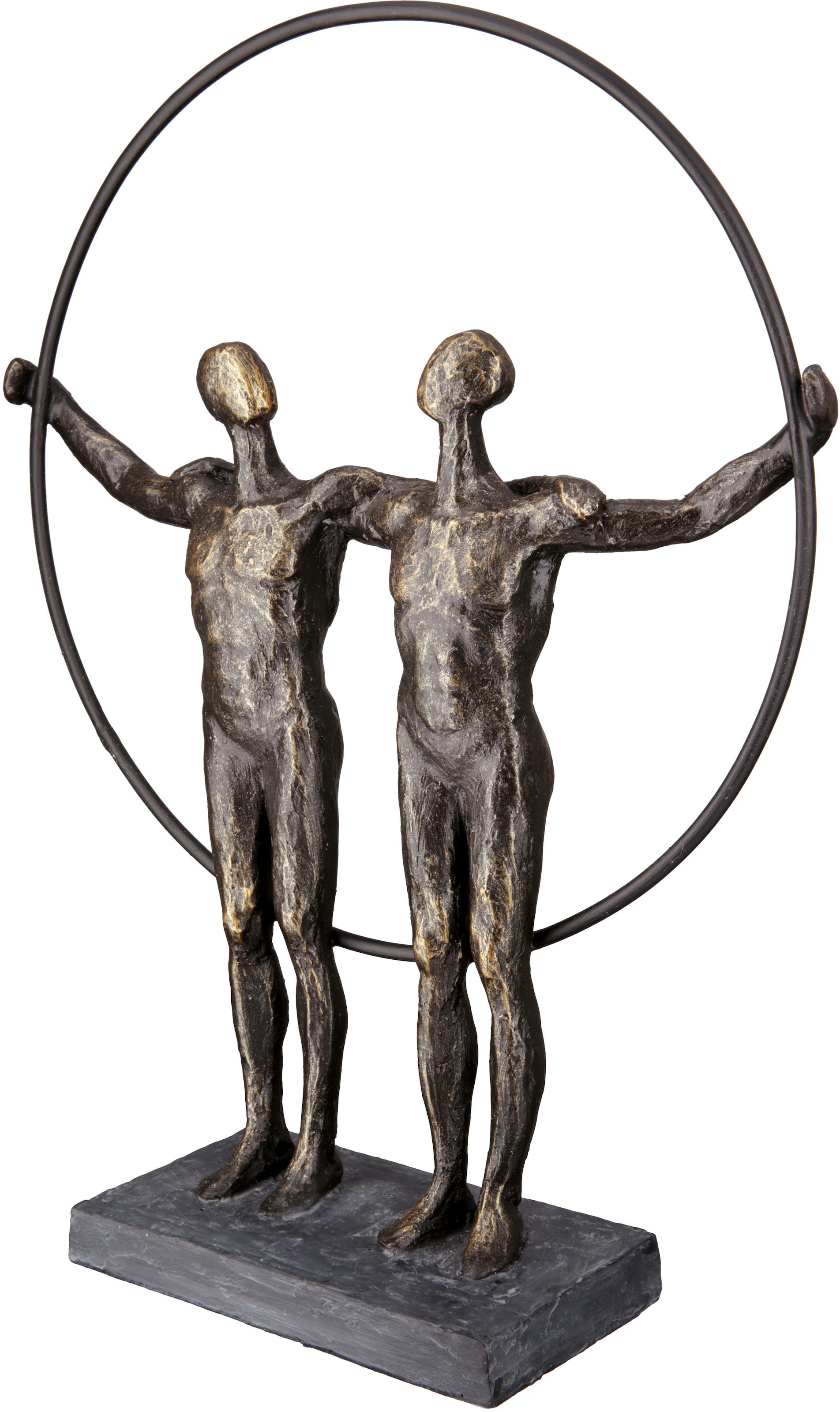 Casablanca by Gilde Dekofigur »Skulptur two men«