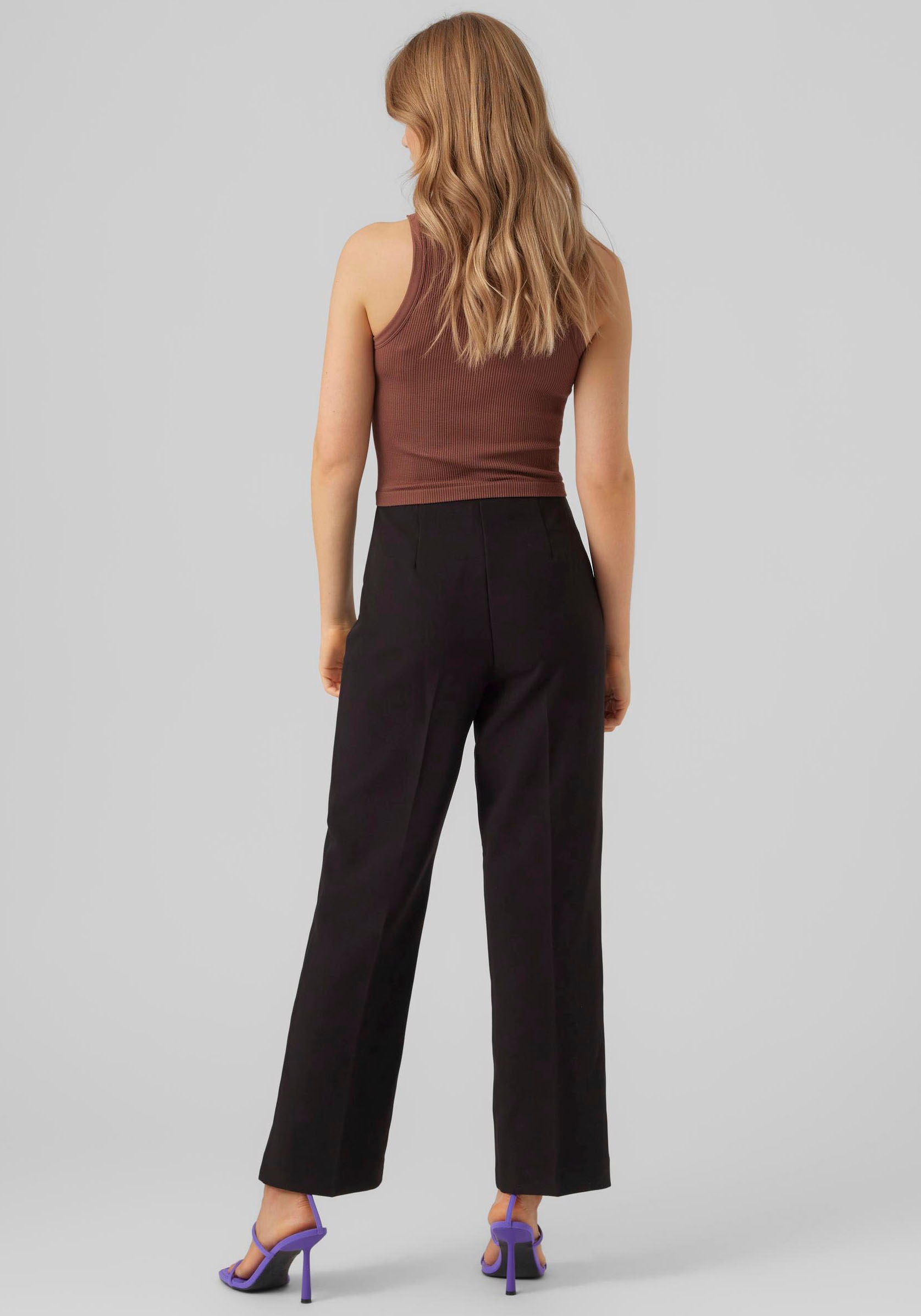 Vero Moda Anzughose »VMSANDY HW Stretch STRAIGHT PANT mit ANKLE NOOS«, kaufen