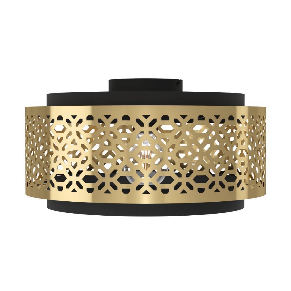 EGLO Deckenleuchte »SANDBACH Deckenlampe, Stahl, E27, Vintage, Wohnzimmerla günstig online kaufen