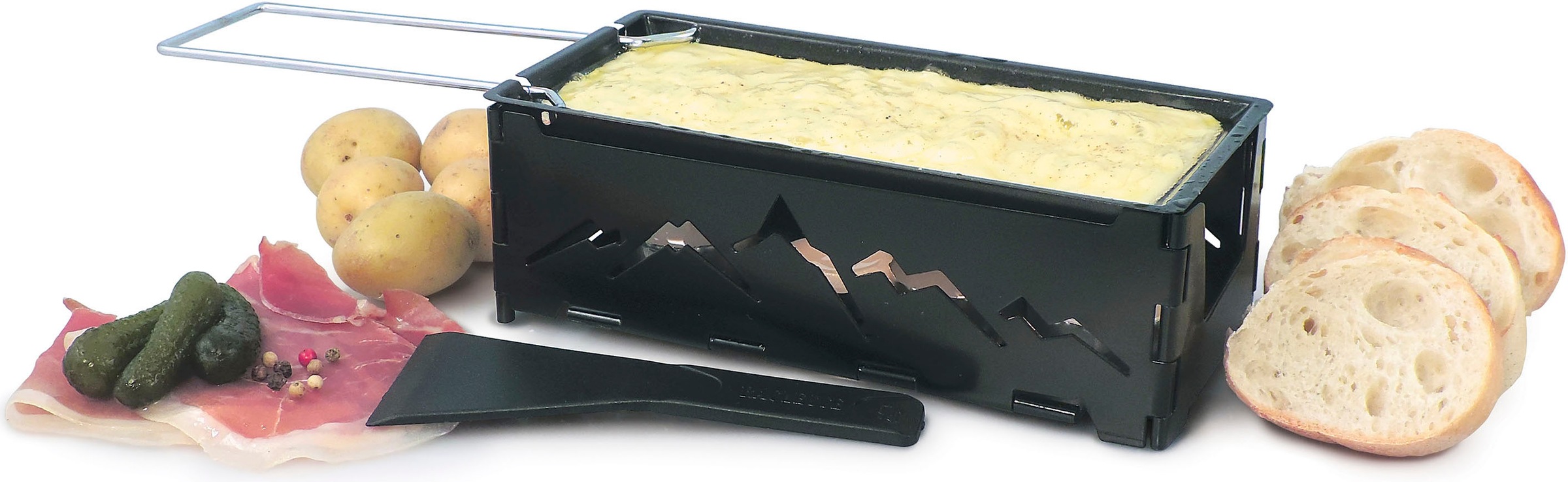 Raclette »Nordic Candlelight«, Edelstahl, faltbar