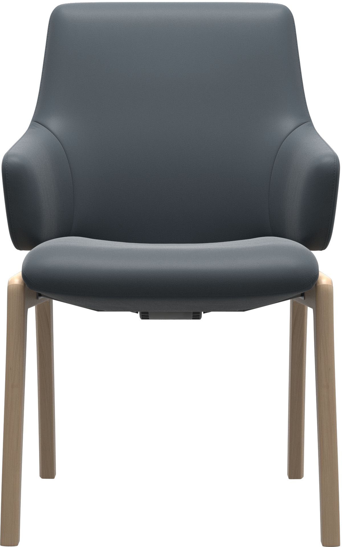 Stressless® Polsterstuhl »Laurel«, Leder BATICK, Low Back mit Armlehne, Größe L, abgerundete Beine in Eiche gekalkt