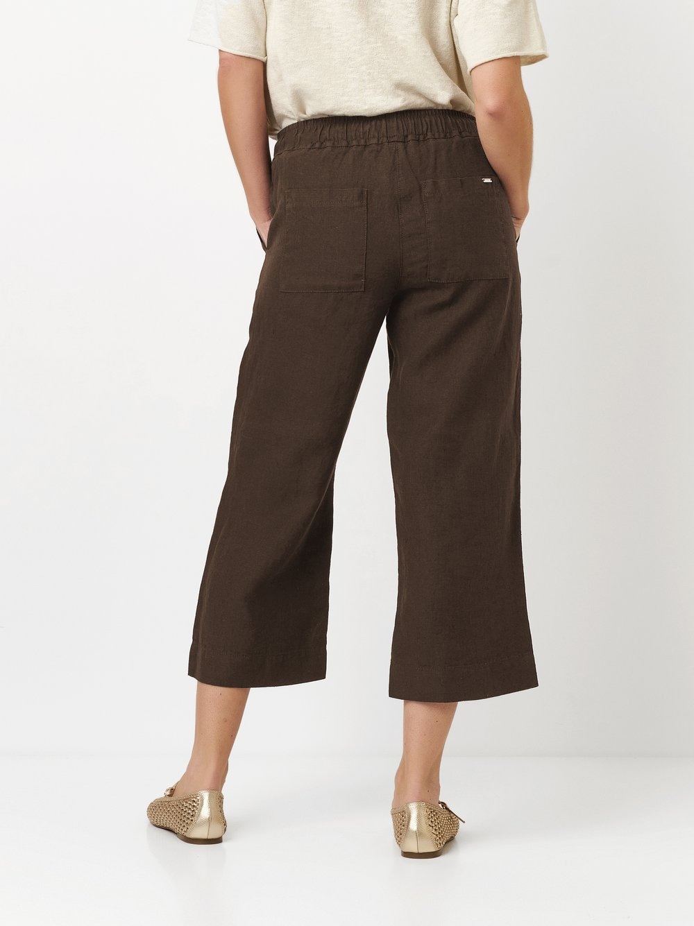 TONI Culotte »Pia«  Sommerhose aus sommerlicher Leinenqualität