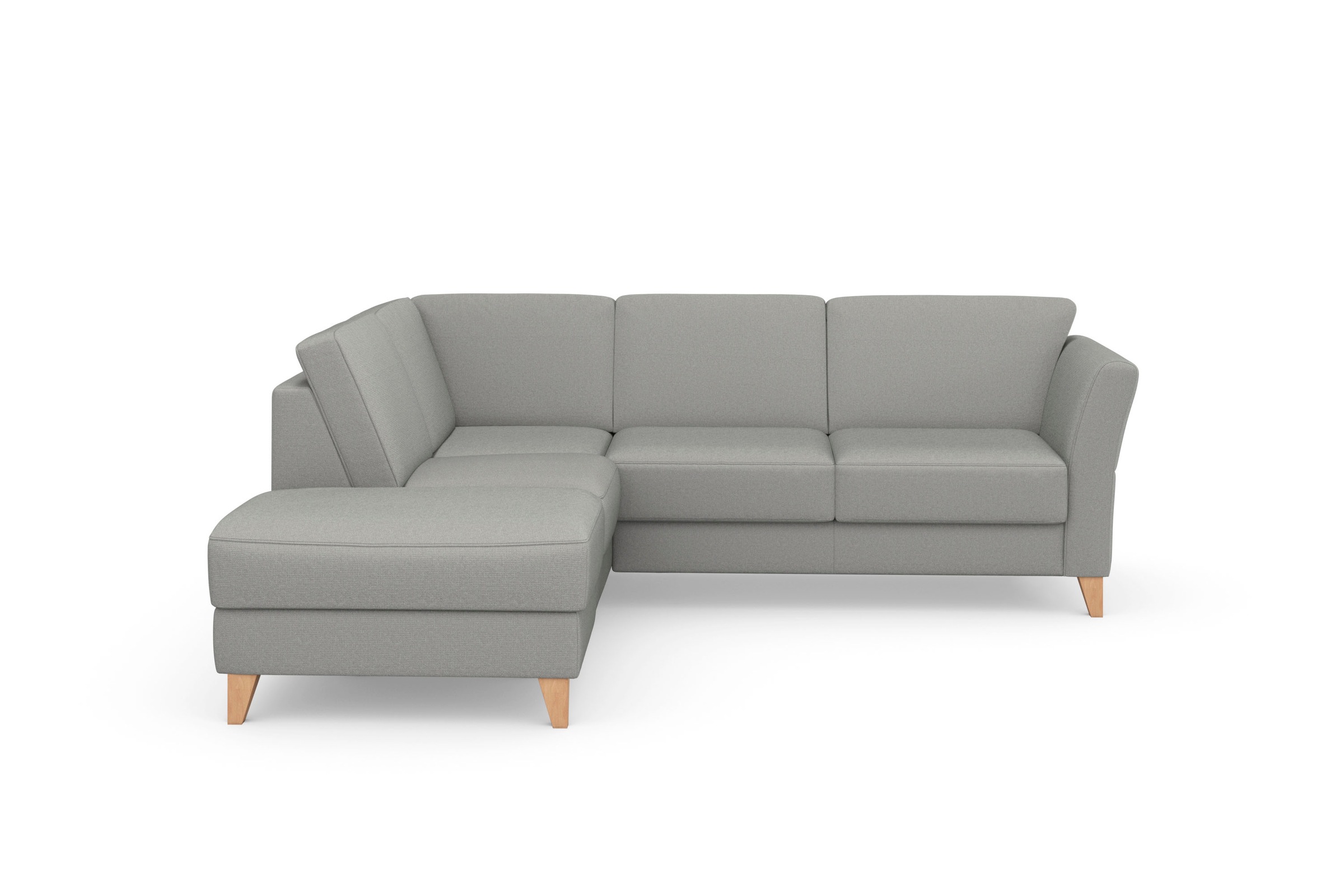 sit&more Ecksofa »Visby L-Form«, Wahlweise mit Bettfunktion und Stauraum, f günstig online kaufen