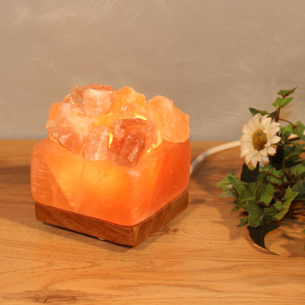 HIMALAYA SALT DREAMS Salzkristall-Tischlampe »Salzkristallschale«, Leuchtmi günstig online kaufen