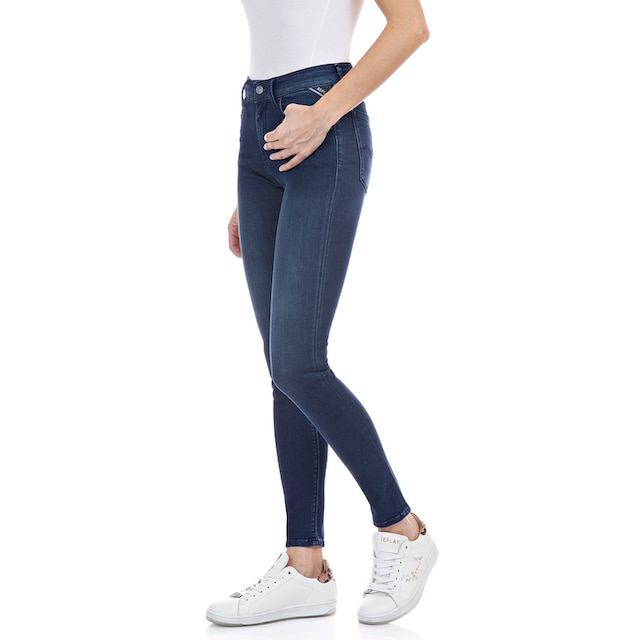 Replay Skinny-fit-Jeans »Luzien«, Powerstretch-Denim - Highwaist online  kaufen