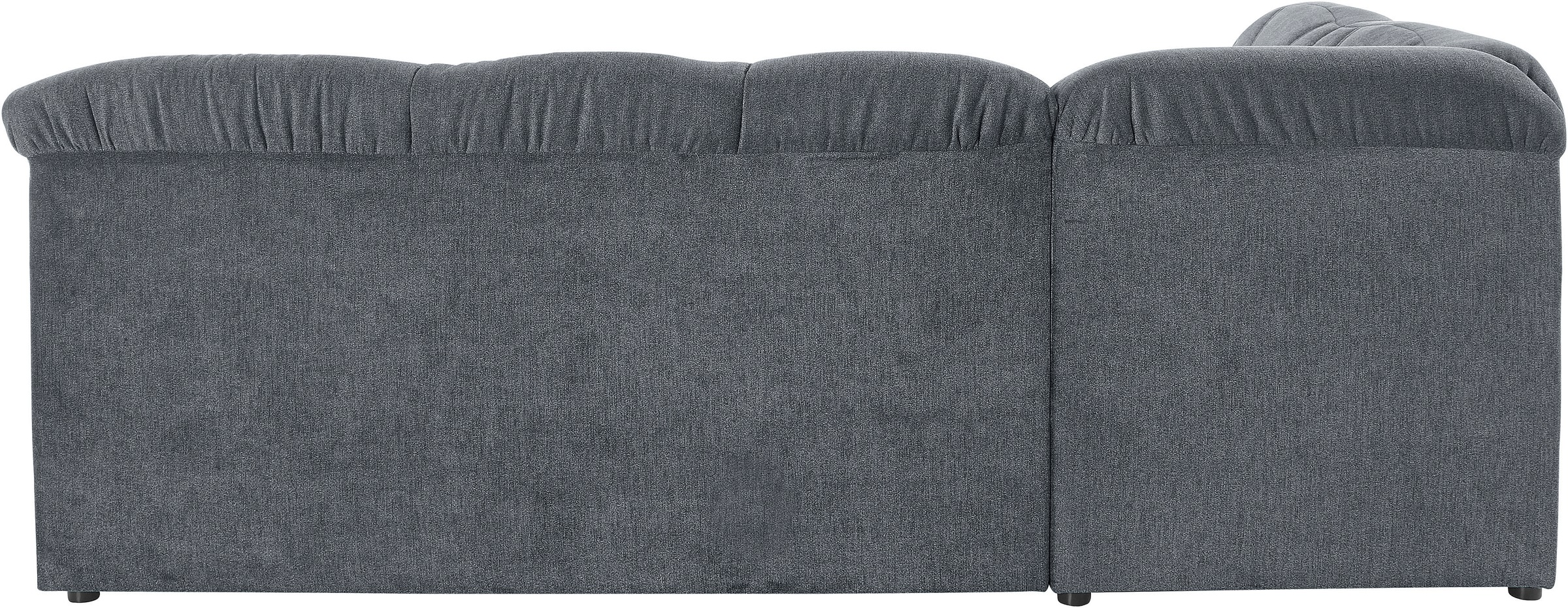 DOMO collection Ecksofa »Pegnitz, elegante Rückensteppung, zeitlose Formensprache, L-Form«, wahlweise mit Bettfunktion